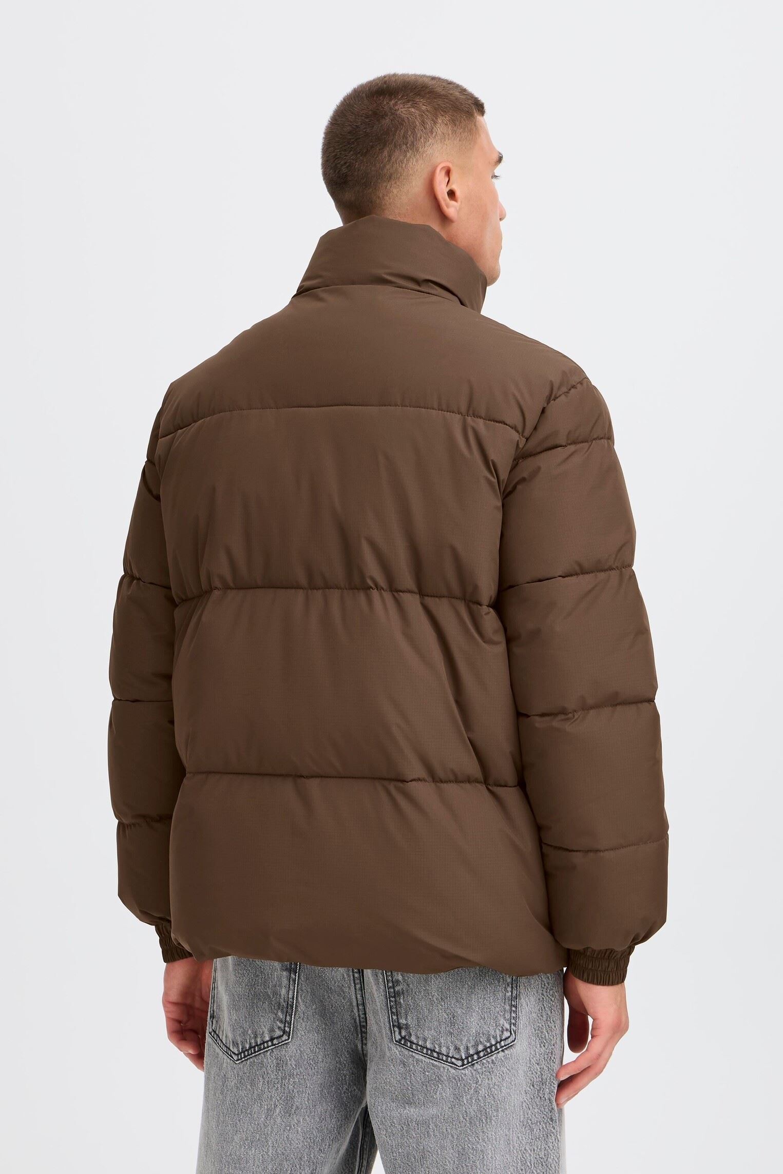 Gewatteerde jassen Sdroy Short heren bruin SOLID Gewatteerde jassen Sdroy Short heren bruin SLATE BLACK