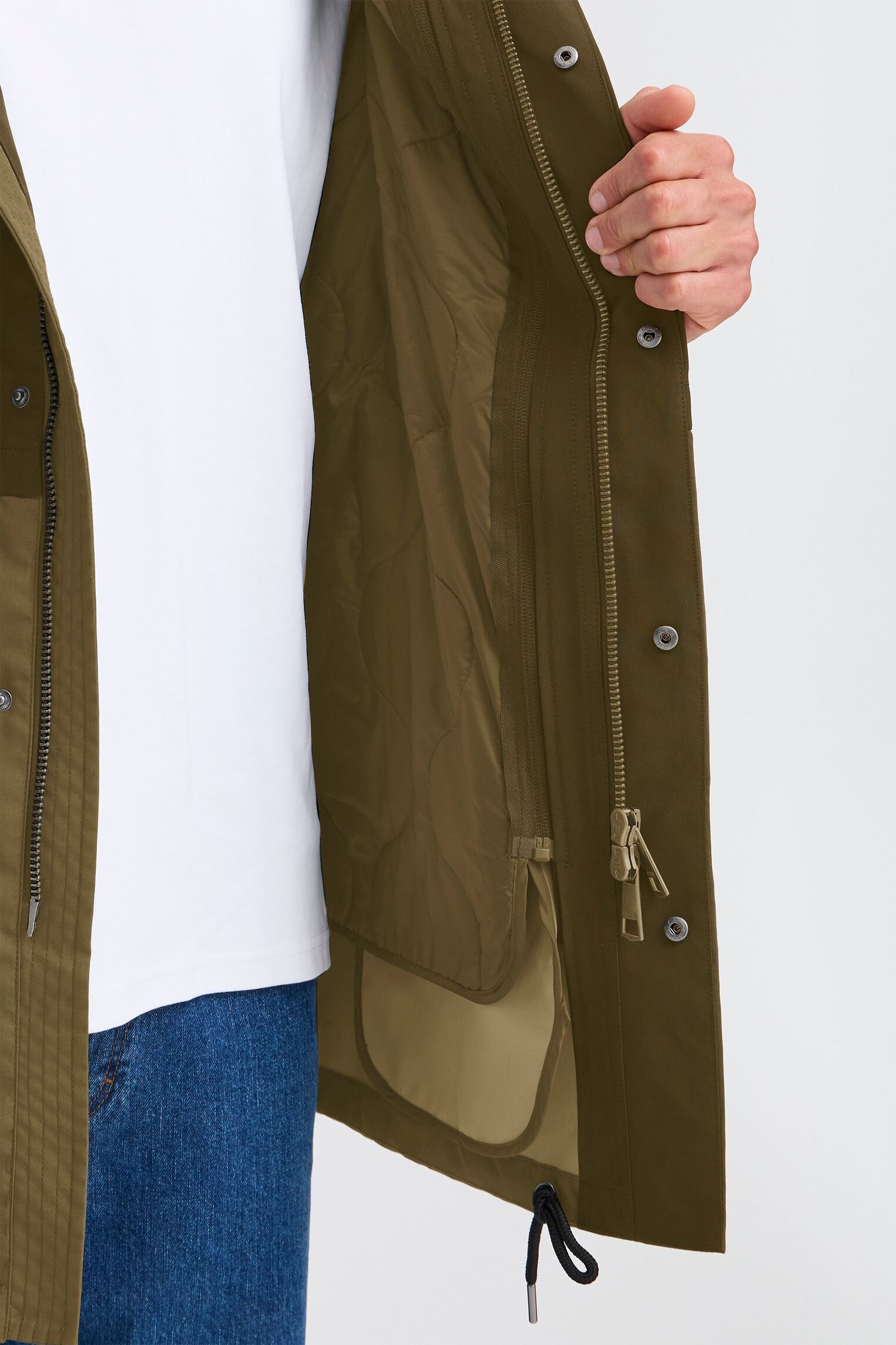 Parkas Sdrayne Parka herren grün SOLID Parkas Sdrayne Parka herren grün IVY GREEN