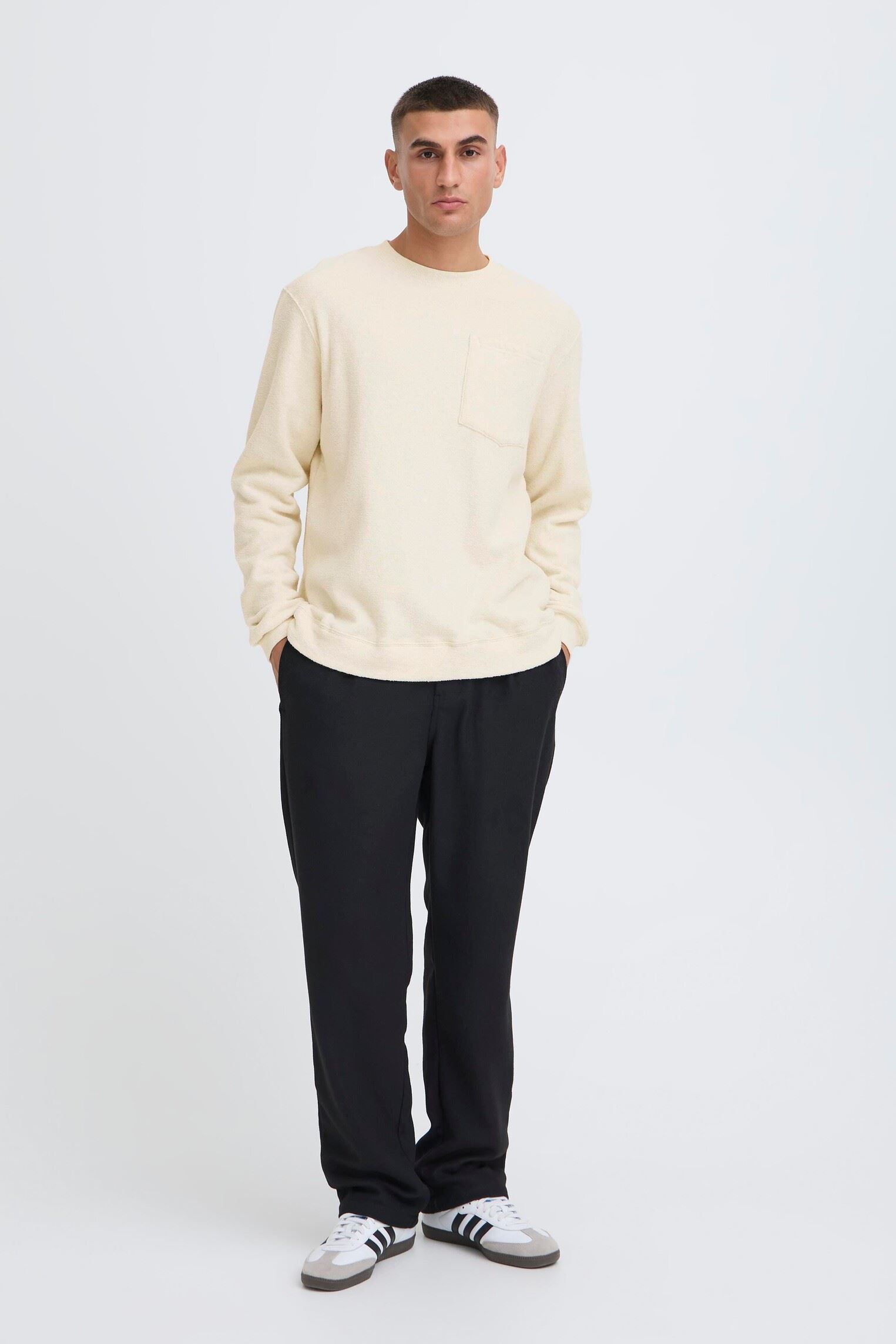Sweats Sdsora homme blanc SOLID Sweats Sdsora homme blanc OATMEAL MELANGE