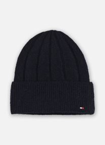 Bonnets Th Flag Fluffy Beani AW0AW17779 femme bleu