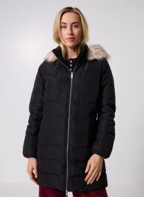 Gewatteerde jassen Mw Down Slim Coat Wi WW0WW47540 dames zwart