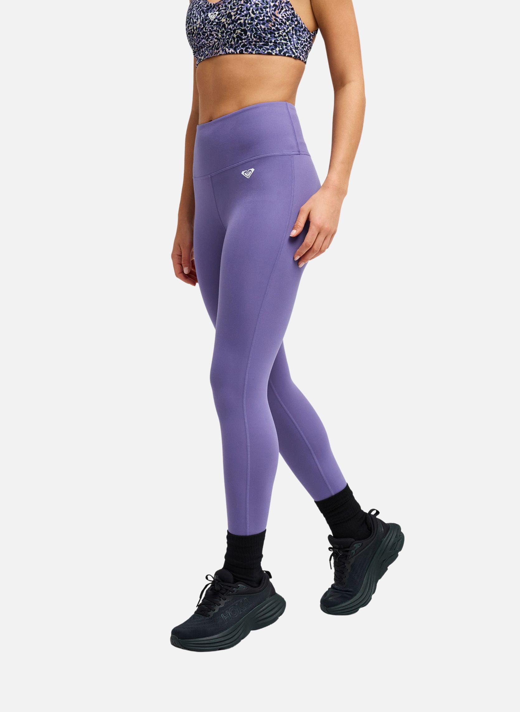 Leggings Heart Into It Ankle femme violet Roxy Leggings Heart Into It Ankle femme violet Violet