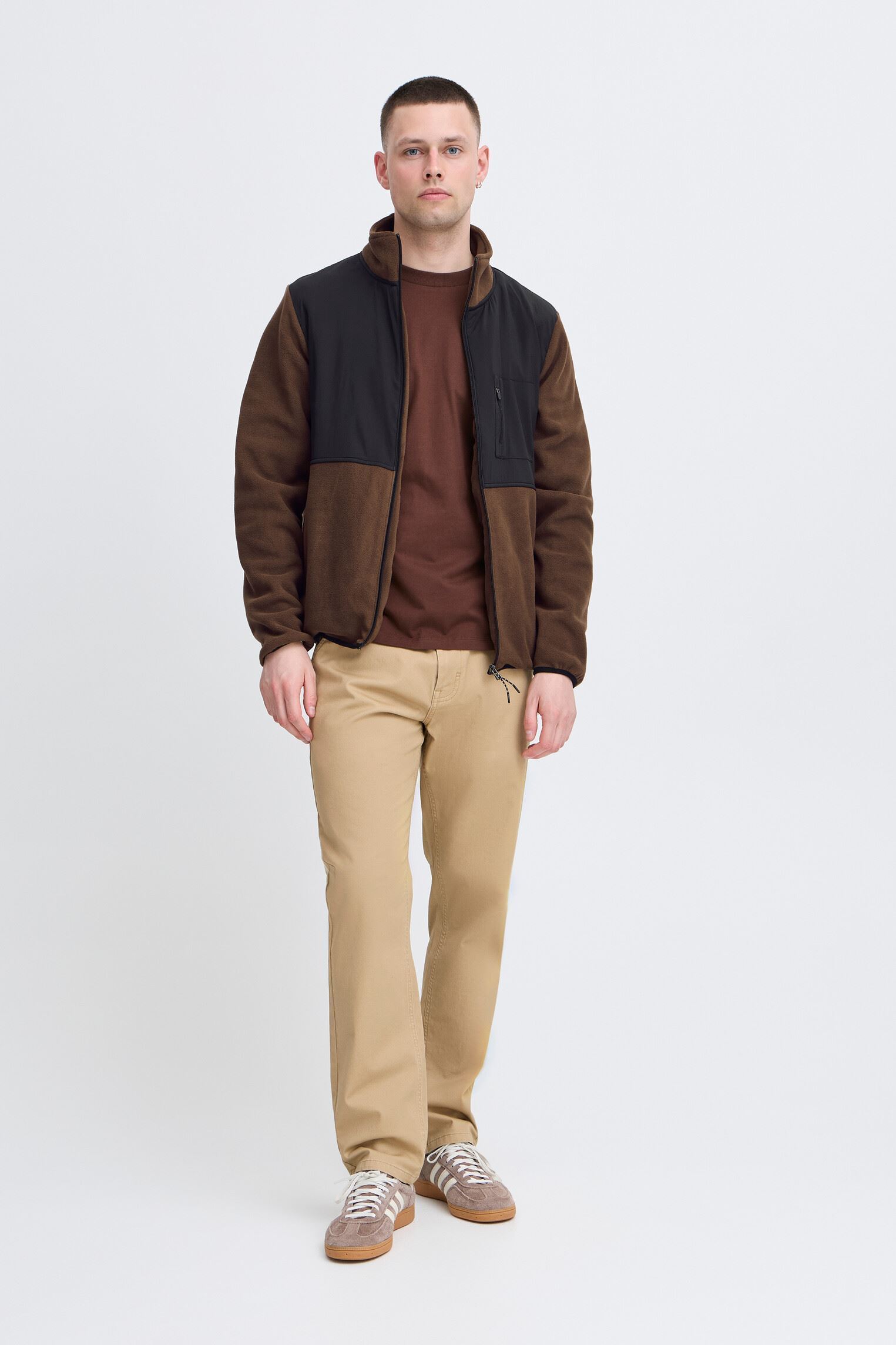 Sudaderas con cremallera Bhmario Sweatshirt Zipp Thru hombre marrón Blend Sudaderas con cremallera Bhmario Sweatshirt Zipp Thru hombre marrón CHICORY COFFEE