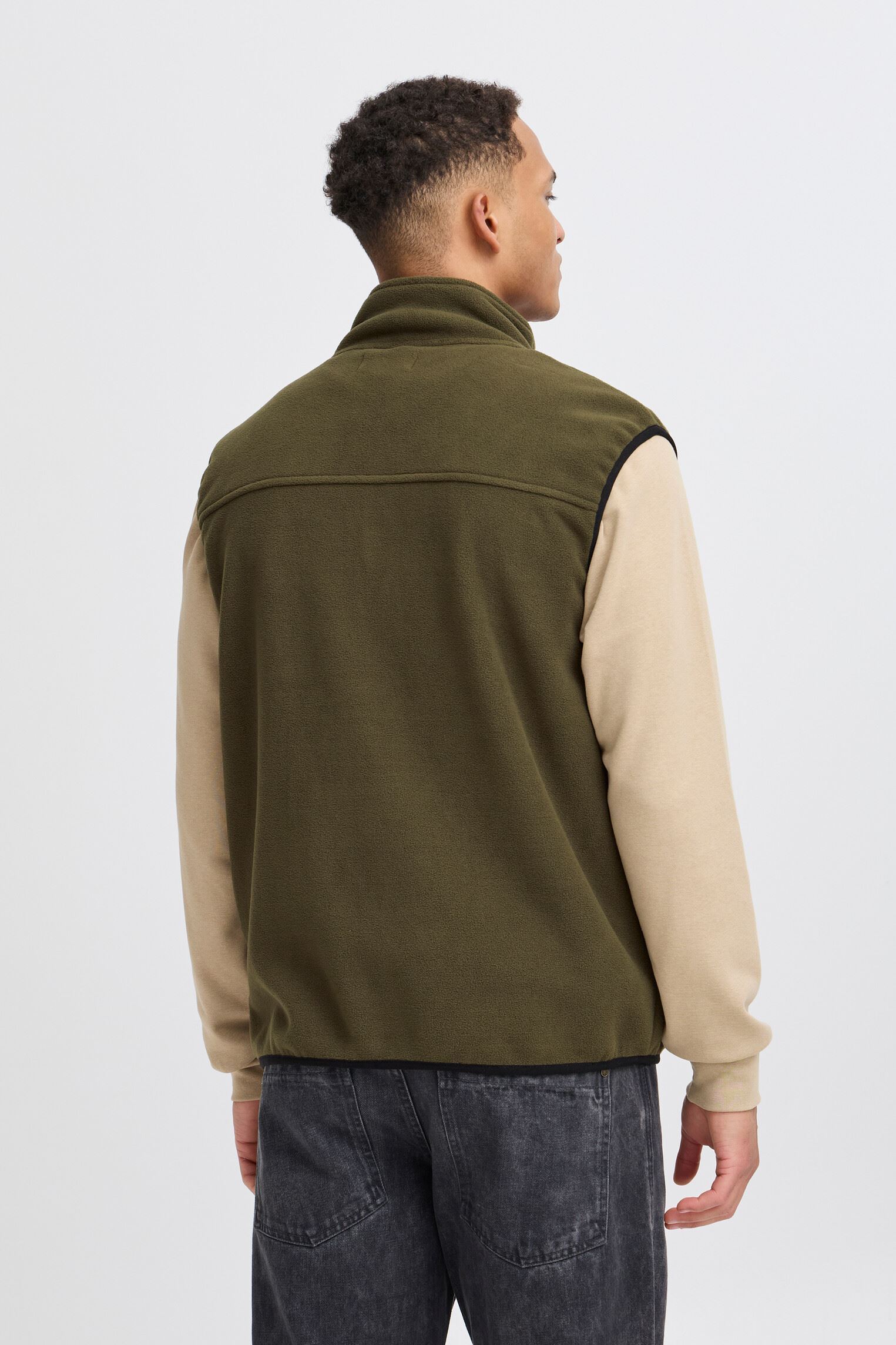 Polares Bhmario Vest hombre verde Blend Polares Bhmario Vest hombre verde FOREST NIGHT