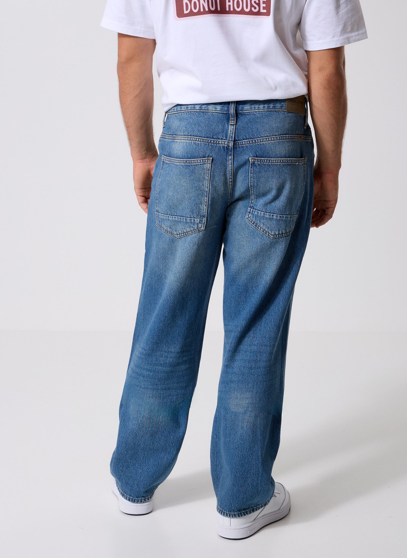 Rechte jeans / Straight Leg Jeans Bhflake heren blauw Blend Rechte jeans / Straight Leg Jeans Bhflake heren blauw DENIM VINTAGE BLUE
