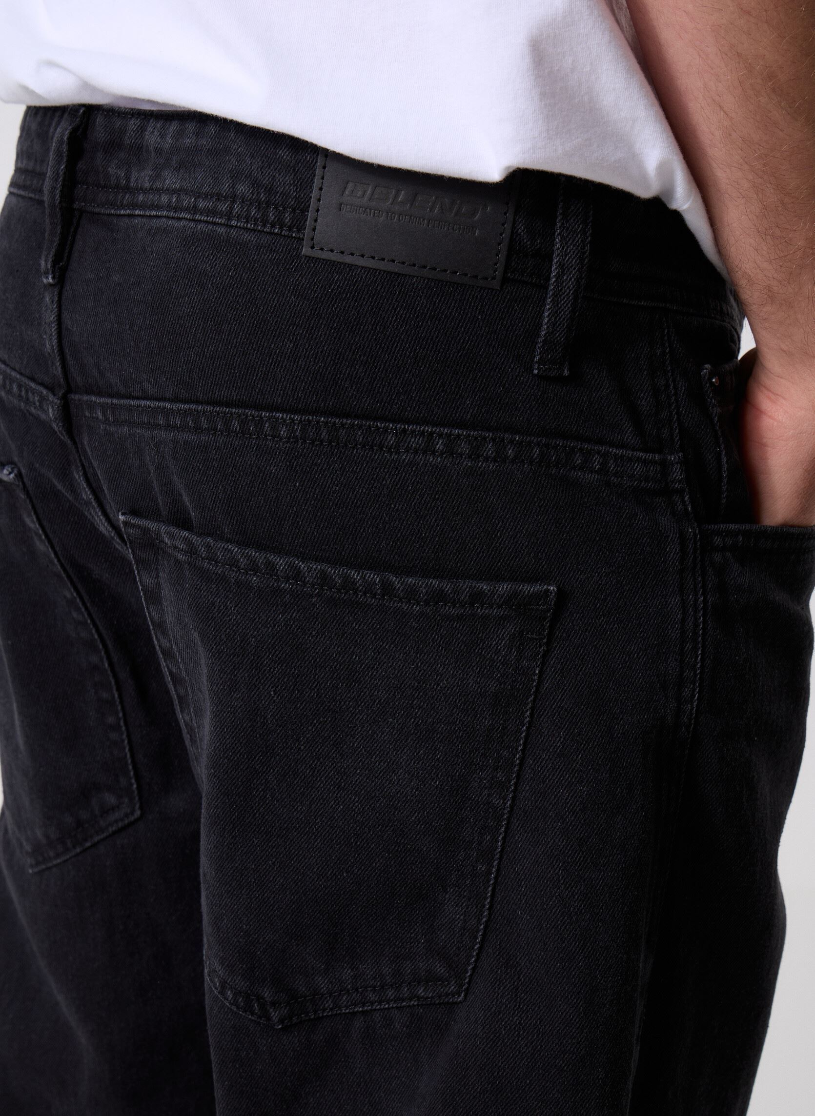 Jeans droit Bhflake homme noir Blend Jeans droit Bhflake homme noir DENIM BLACK