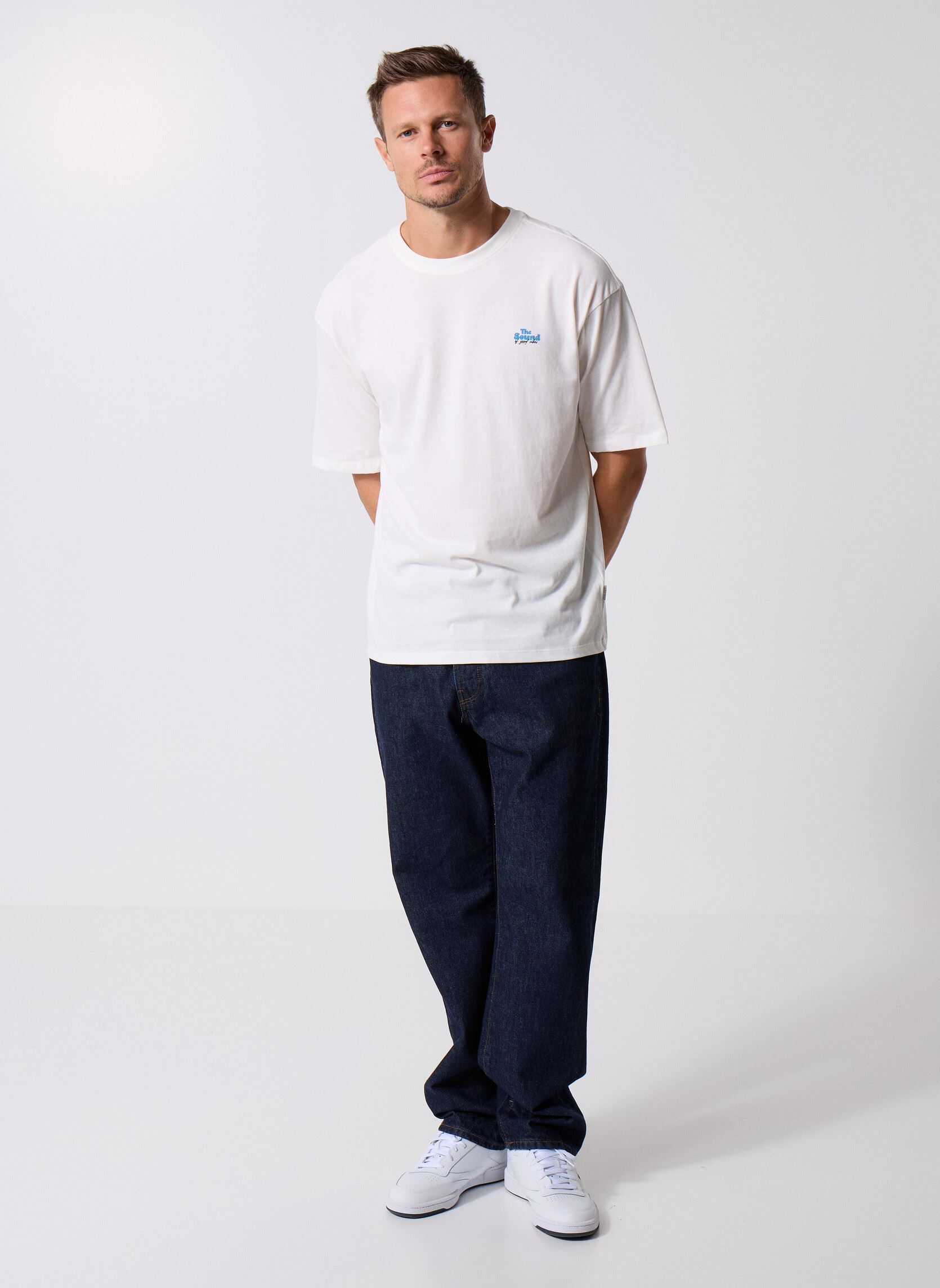 Tee-shirts manches courtes Bhkardo Tee homme blanc Blend Tee-shirts manches courtes Bhkardo Tee homme blanc SNOW WHITE