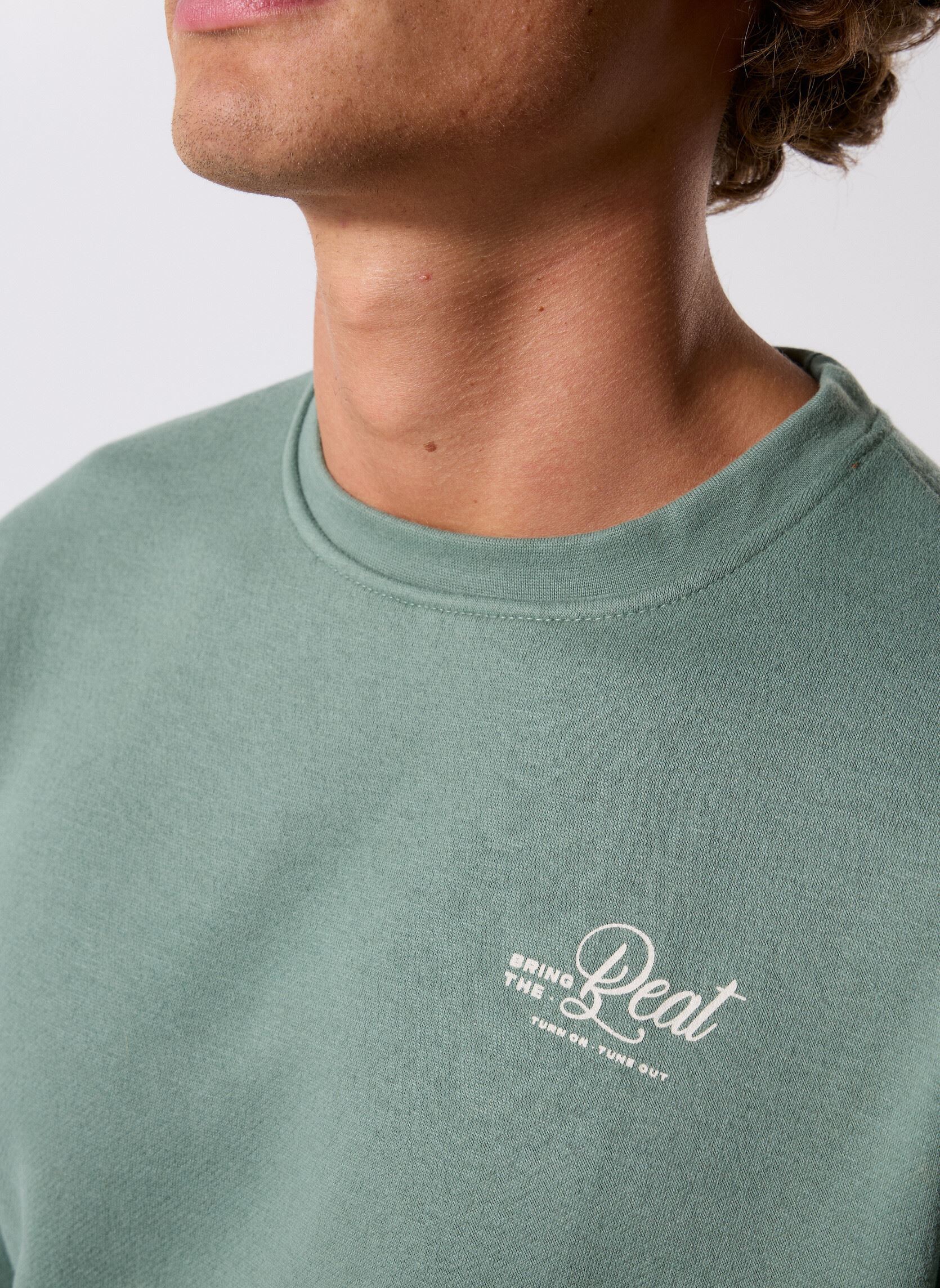 Sweatshirts Bhismo Sweatshirt heren groen Blend Sweatshirts Bhismo Sweatshirt heren groen LAUREL WREATH