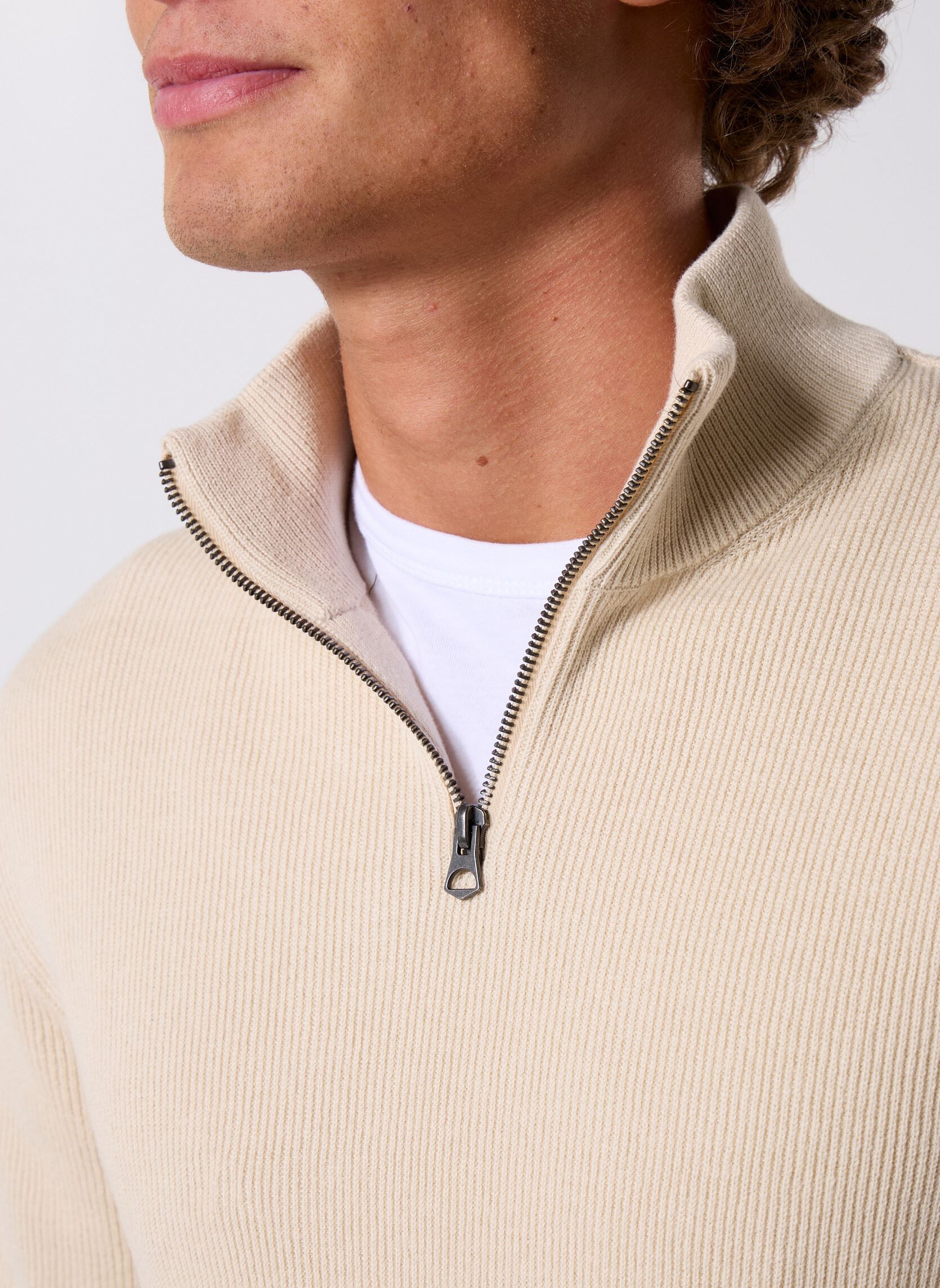Pulls Bhbadal Pullover homme beige Blend Pulls Bhbadal Pullover homme beige OYSTER GRAY