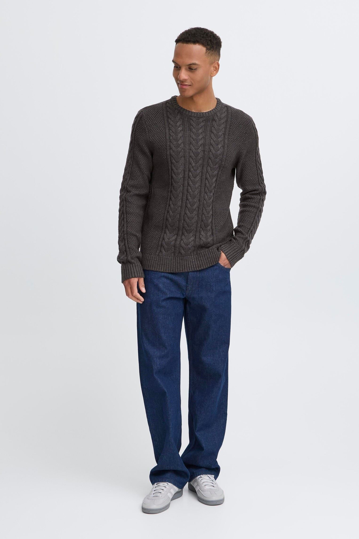 Pullover Bhbasim Crew herren grau Blend Pullover Bhbasim Crew herren grau CHARCOAL MIX