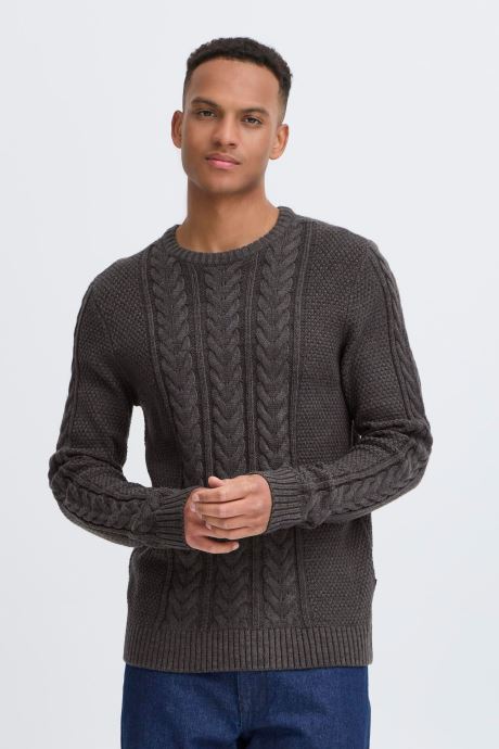Blend Pulls Bhbasim Crew homme gris