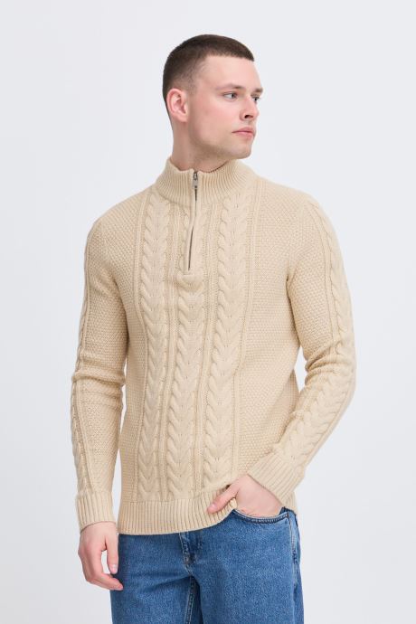 Blend Pulls Bhbasim Halfz homme beige