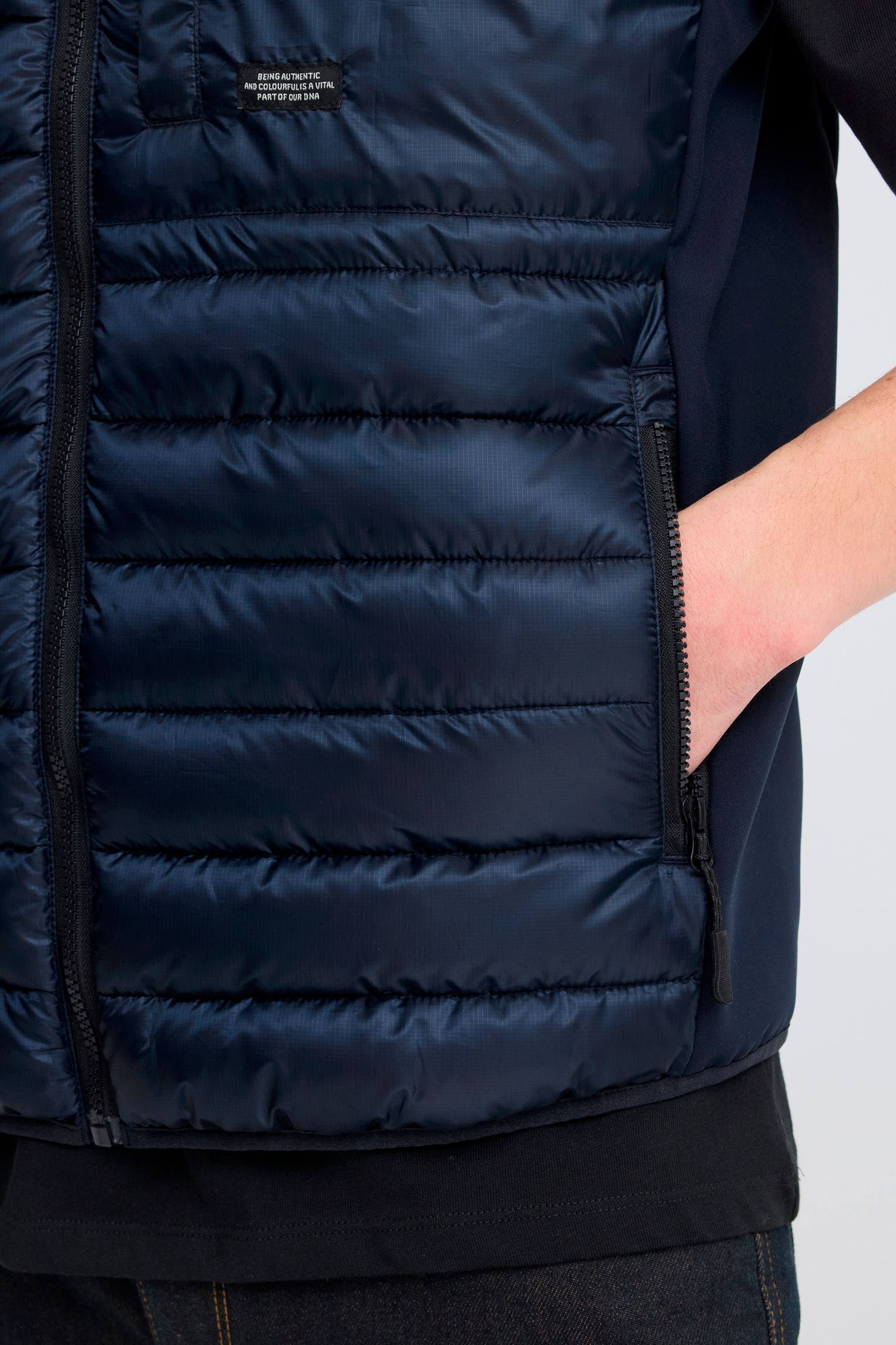 Doudounes sans manches Bheverest Vest homme marine Blend Doudounes sans manches Bheverest Vest homme marine SALUTE