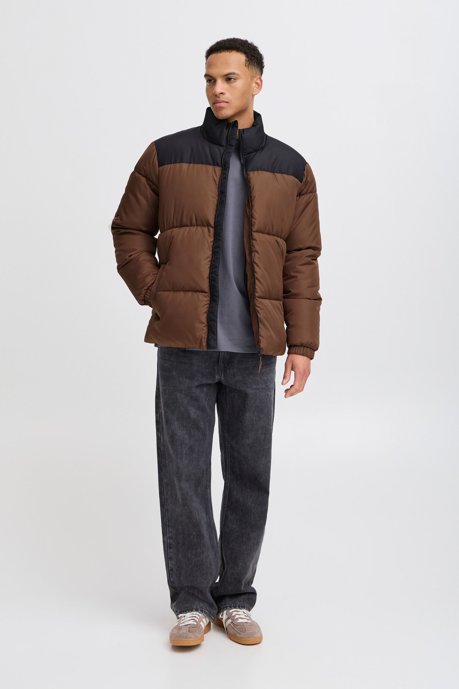 Doudounes Bhelwin Colorblock Jacket homme marron Blend Doudounes Bhelwin Colorblock Jacket homme marron CHICORY COFFEE