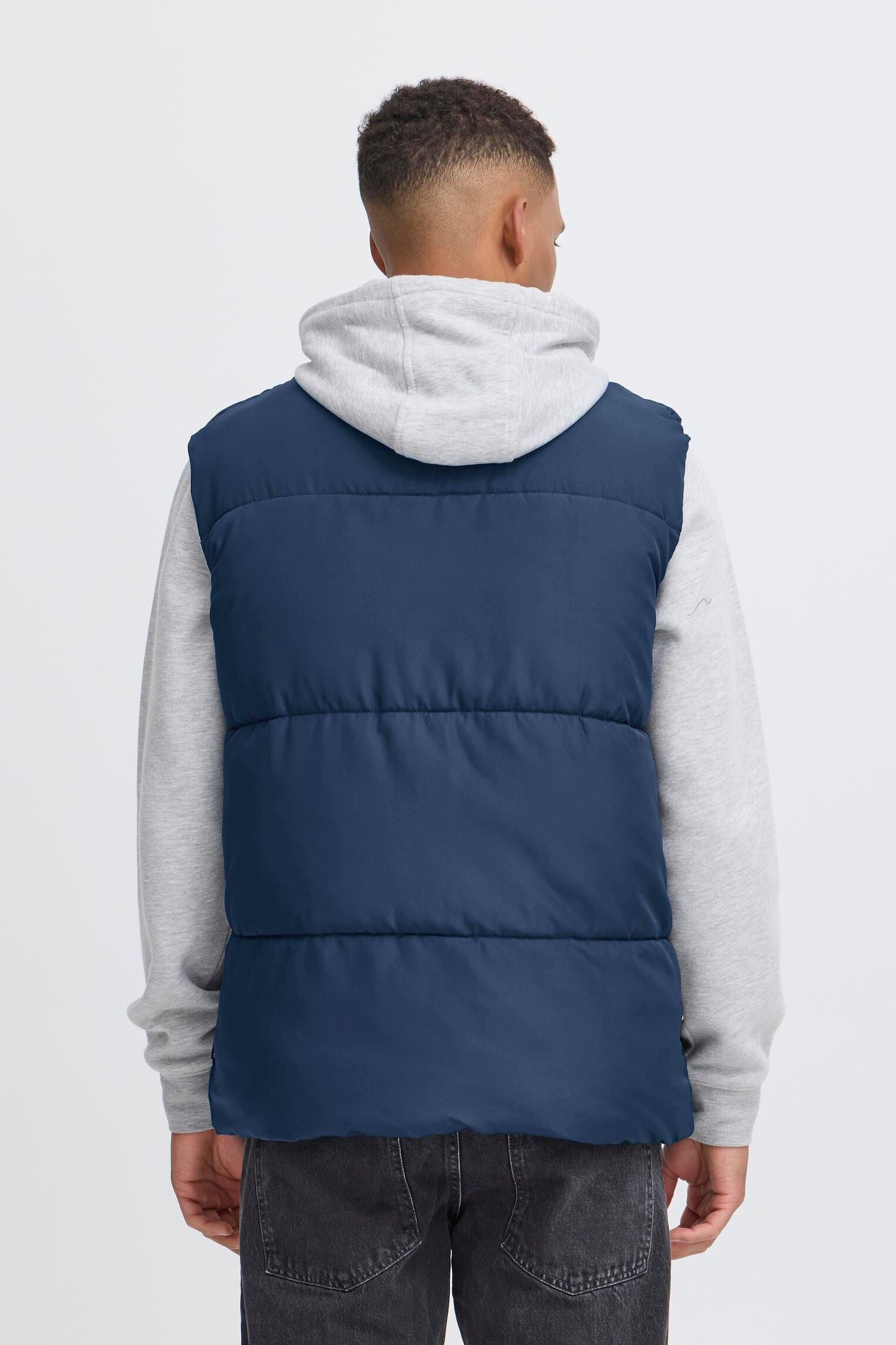 Doudounes sans manches Bhelwin Vest W. Jersey Hood homme bleu Blend Doudounes sans manches Bhelwin Vest W. Jersey Hood homme bleu DRESS BLUES