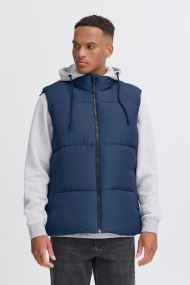 Doudounes sans manches Bhelwin Vest W. Jersey Hood homme bleu Blend Doudounes sans manches Bhelwin Vest W. Jersey Hood homme bleu DRESS BLUES