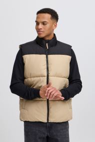 Daunenwesten Bhelwin Colorblock Vest herren beige