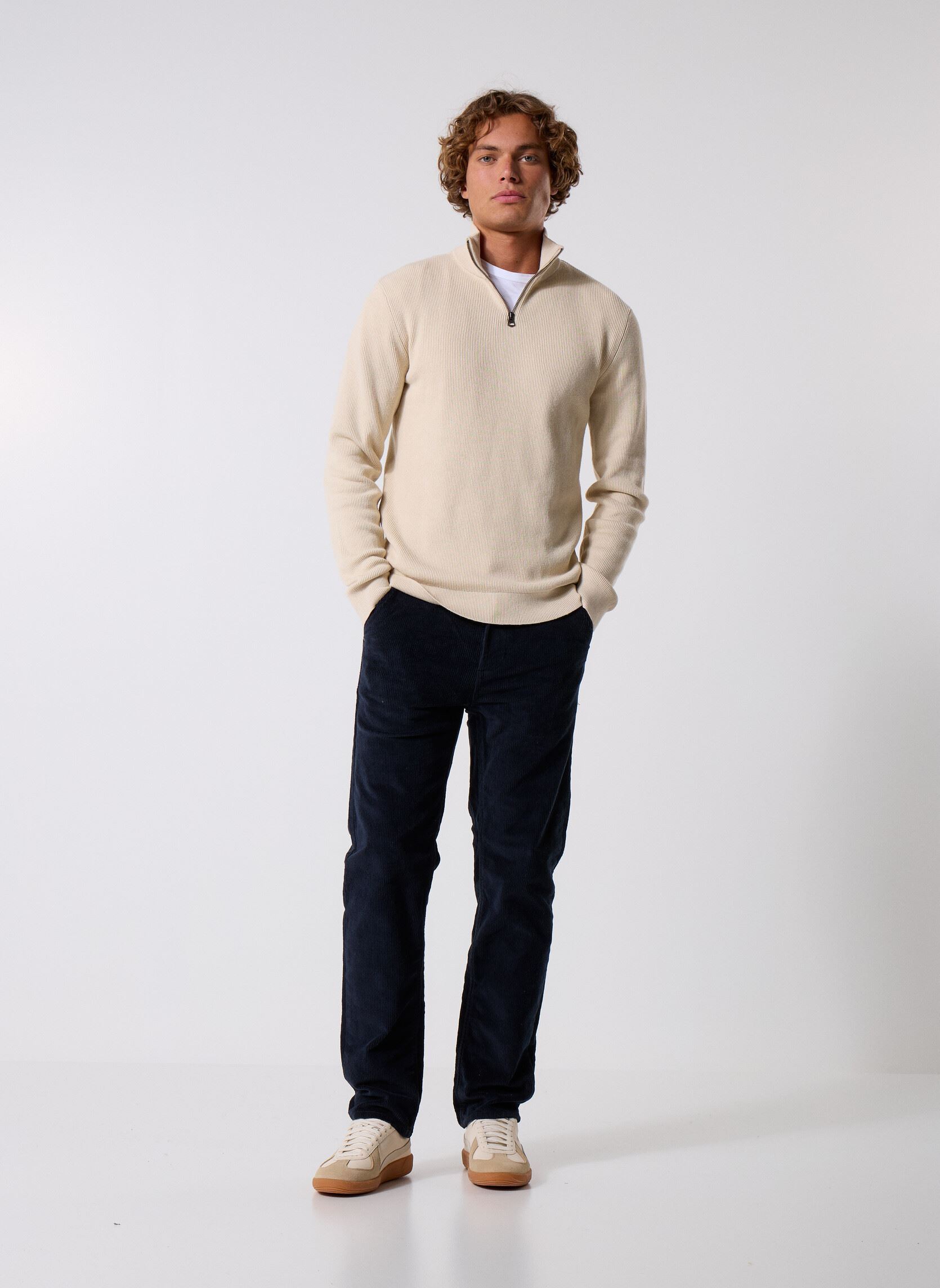 Pantalons droits Bhmaddox-Cord homme bleu Blend Pantalons droits Bhmaddox-Cord homme bleu SALUTE