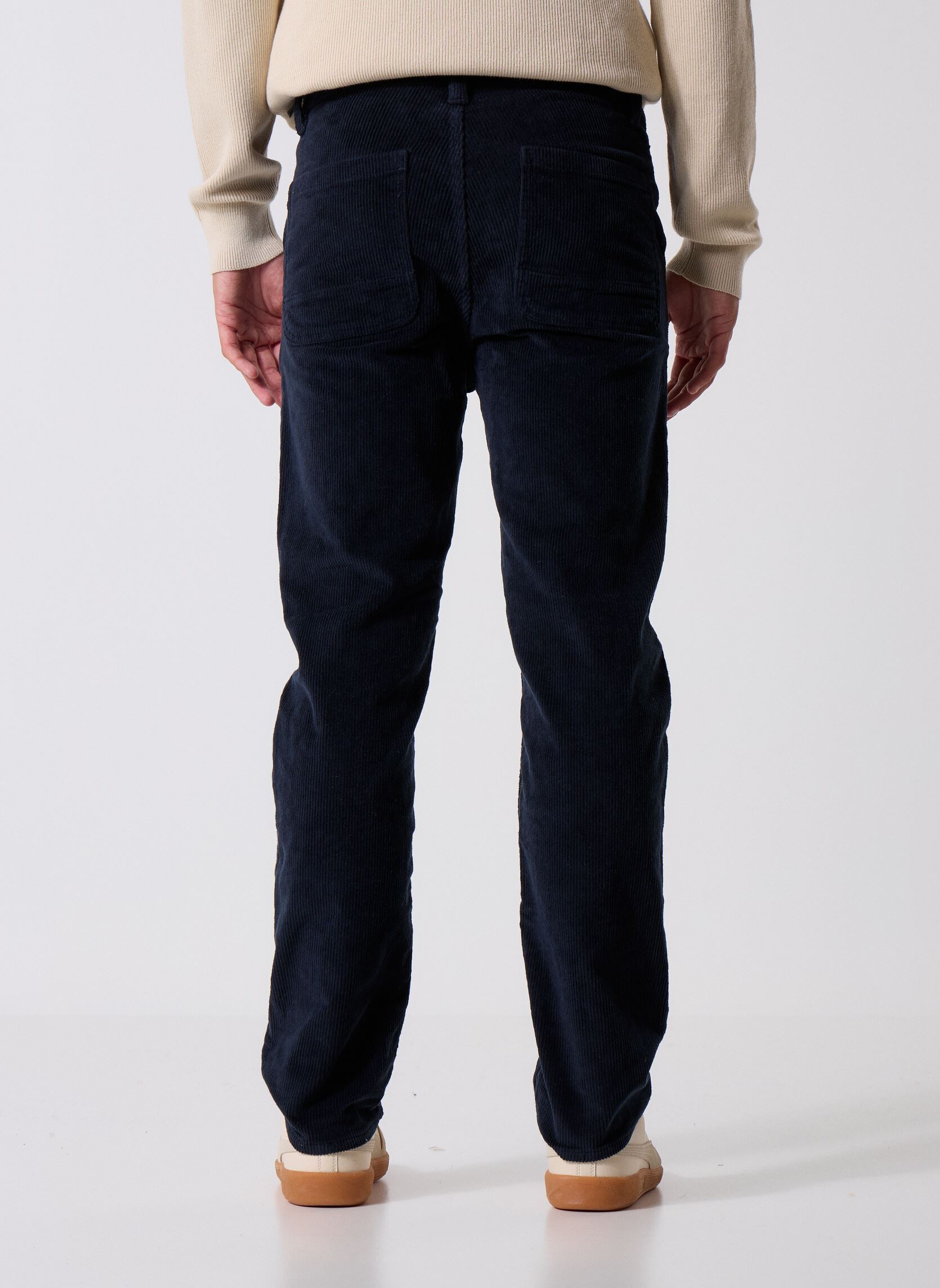 Pantalons droits Bhmaddox-Cord homme bleu Blend Pantalons droits Bhmaddox-Cord homme bleu SALUTE