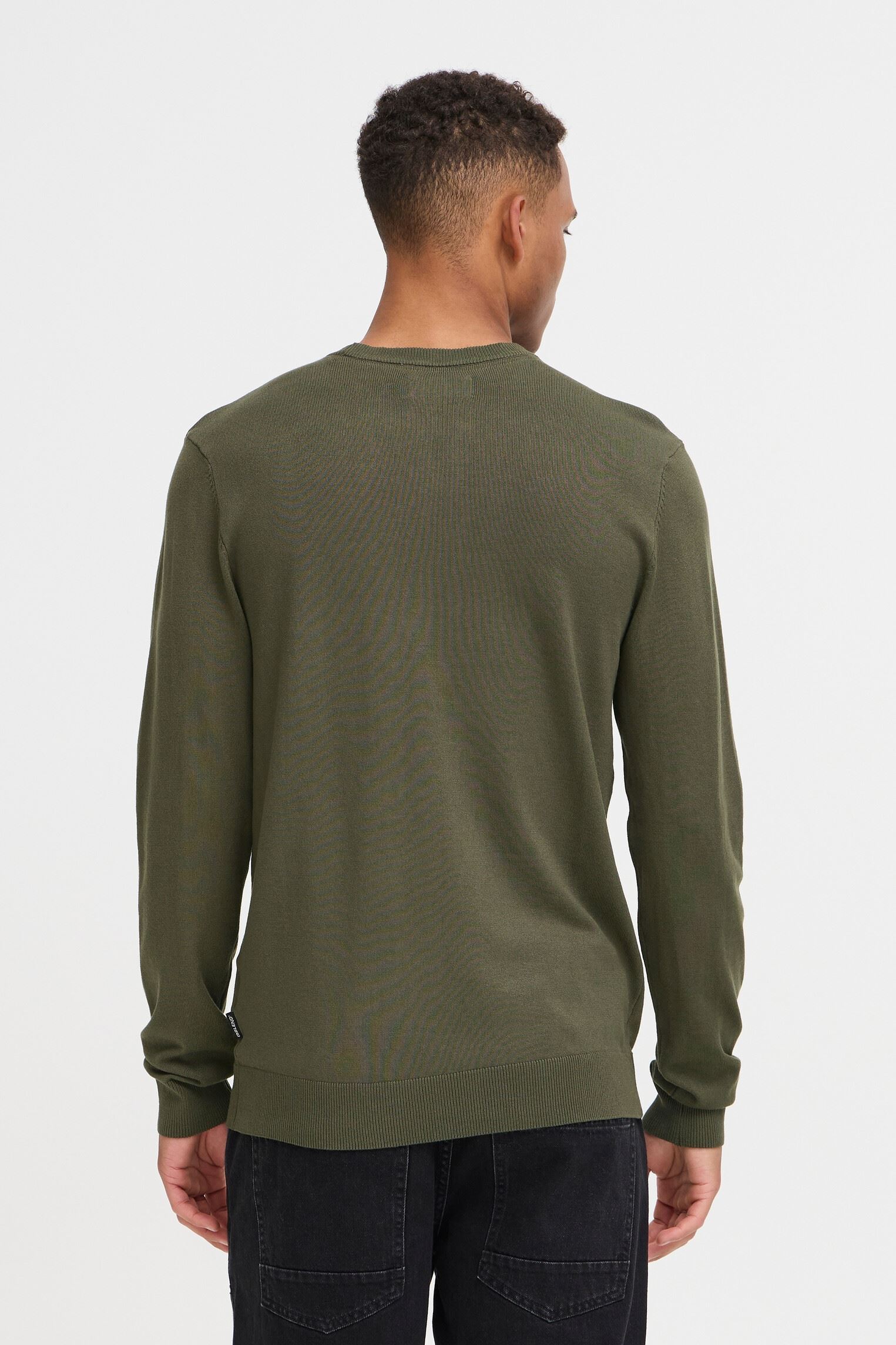 Pulls Bhdan Crew homme vert Blend Pulls Bhdan Crew homme vert FOREST NIGHT
