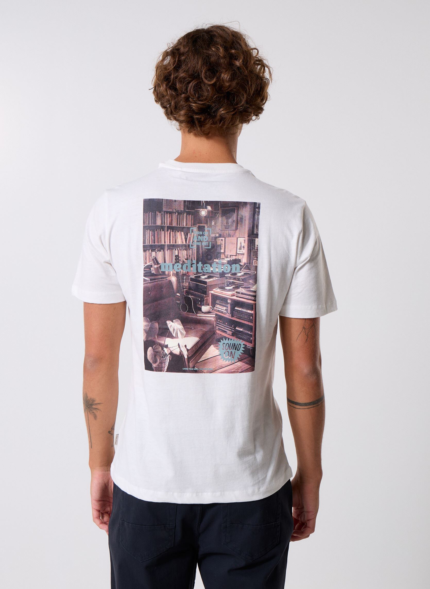 Kurzarm-T-Shirts Bhkimber Tee herren weiß Blend Kurzarm-T-Shirts Bhkimber Tee herren weiß SNOW WHITE