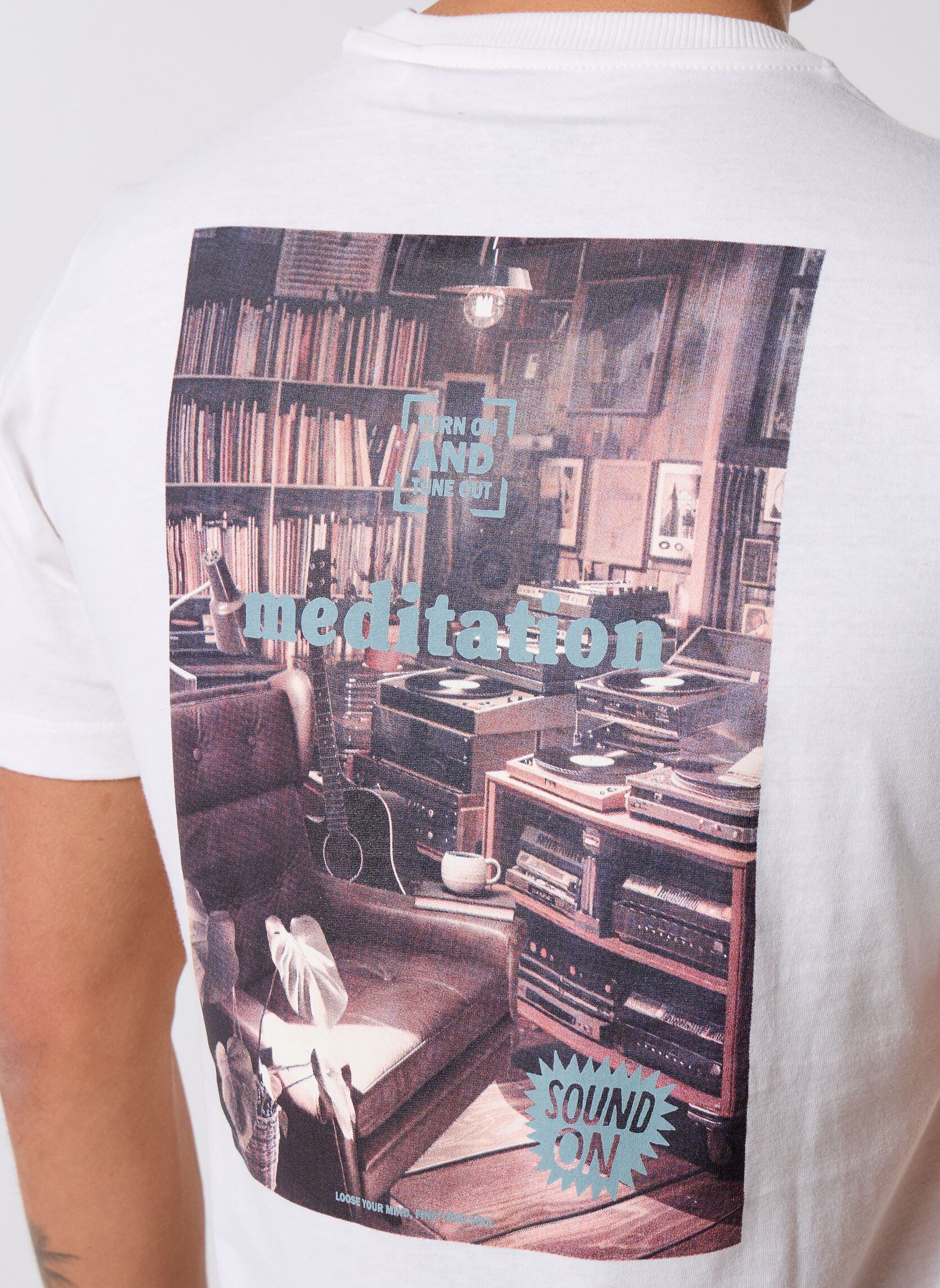 Kurzarm-T-Shirts Bhkimber Tee herren weiß Blend Kurzarm-T-Shirts Bhkimber Tee herren weiß SNOW WHITE