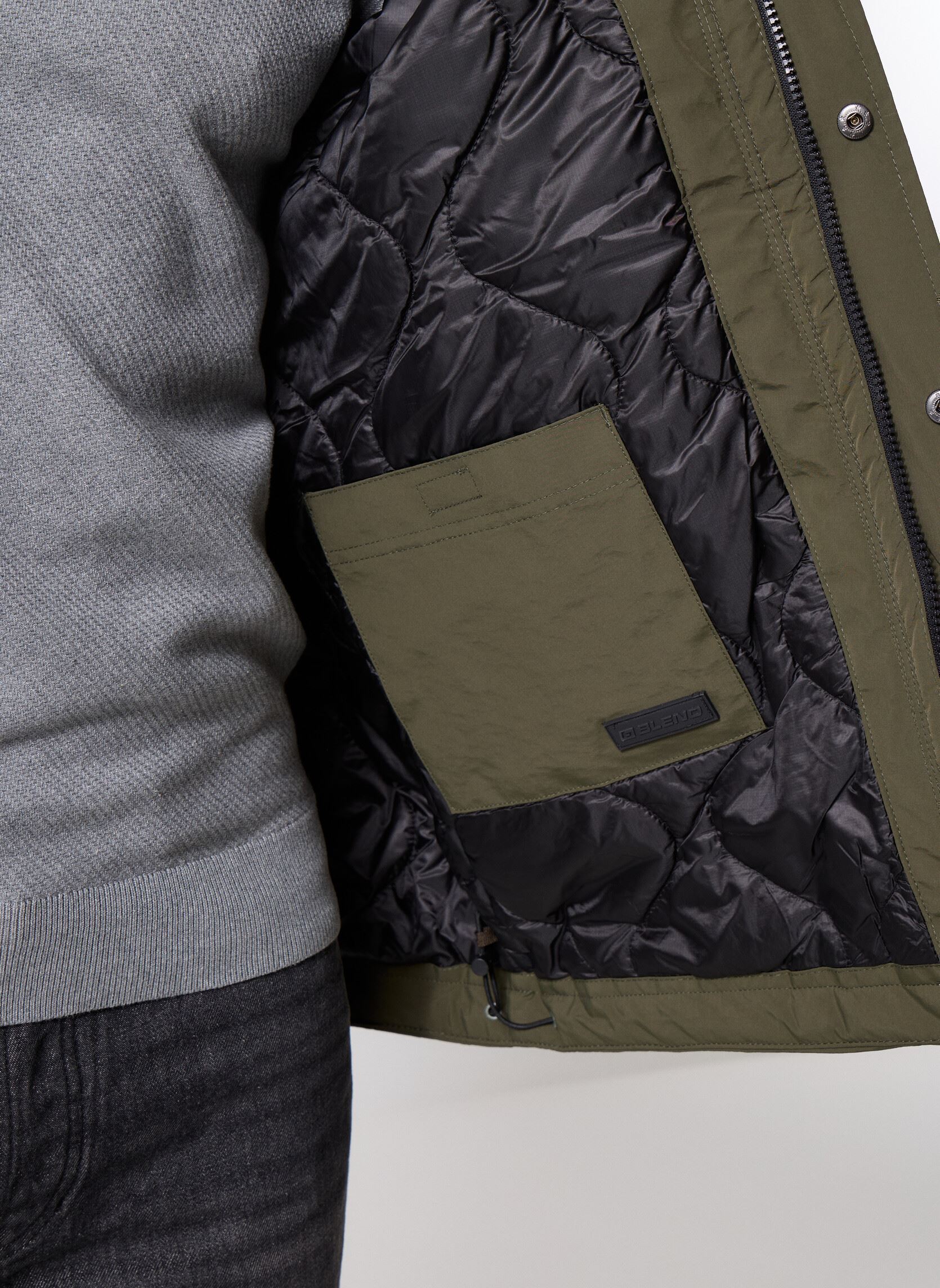 Parkas Bhelman Jkt. herren grün Blend Parkas Bhelman Jkt. herren grün FOREST NIGHT