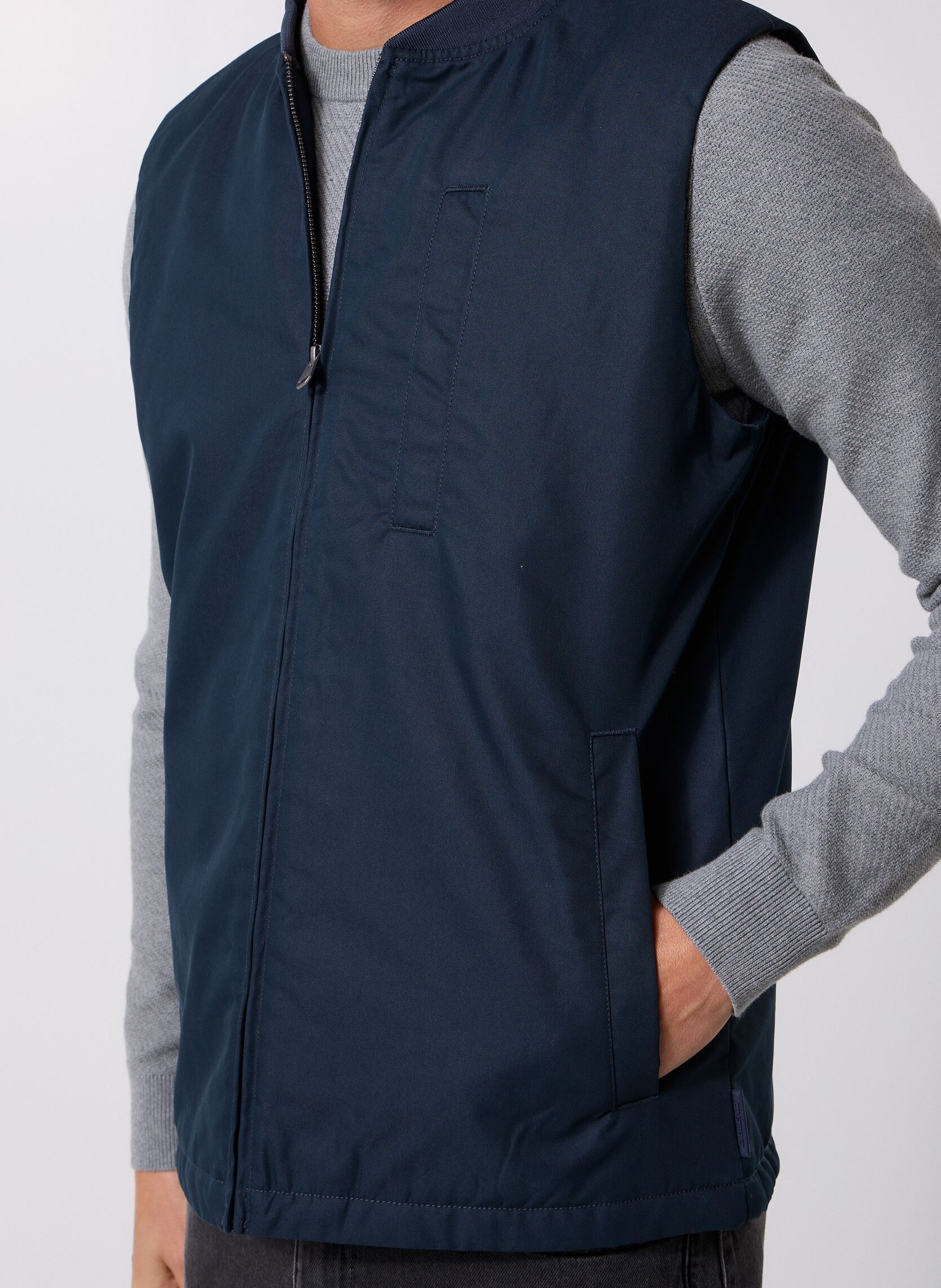 B BLEND Gilet Uomo Trapuntato - Giubbotto Leggero Con Tasche