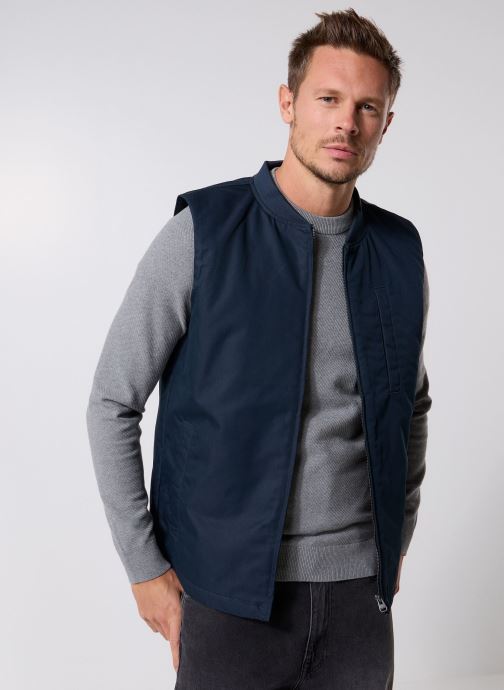 Blend Vestes Bhellery Vest homme bleu