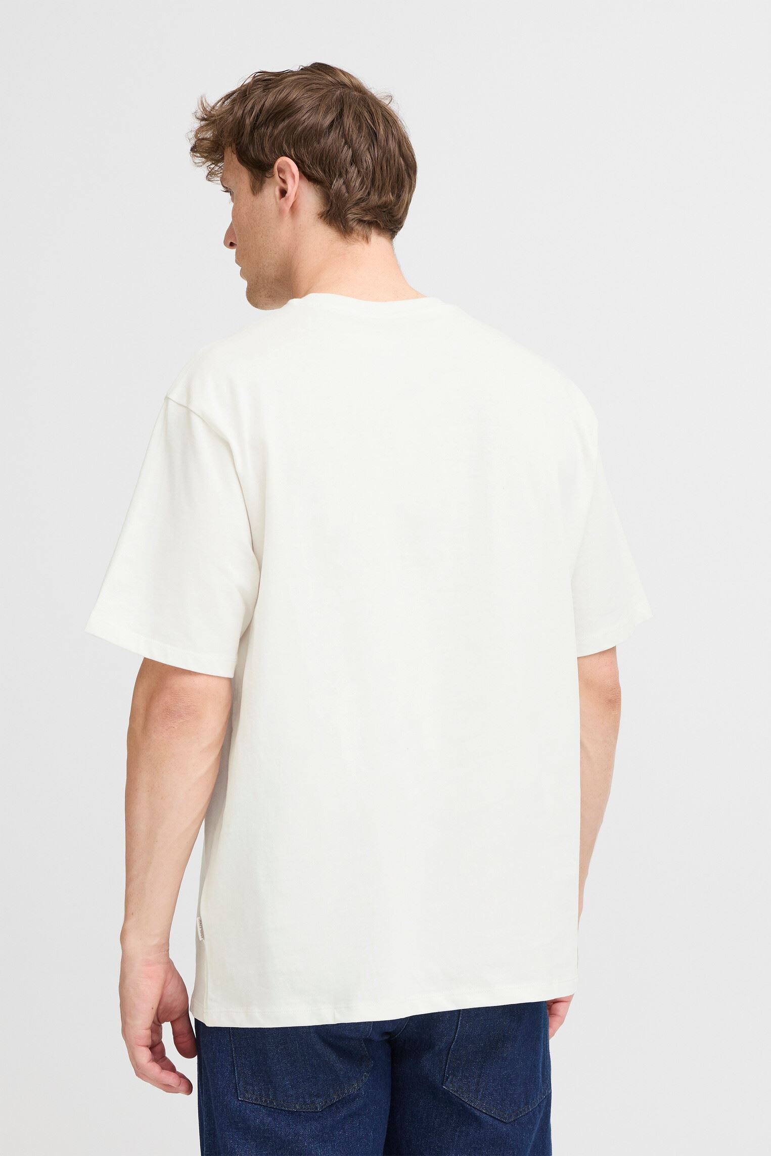 Tee-shirts manches courtes Bhfisher Oversize Tee homme blanc Blend Tee-shirts manches courtes Bhfisher Oversize Tee homme blanc SNOW WHITE