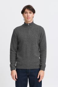 Truien Cfkarl Halfzip Lambswool Knit heren blauw