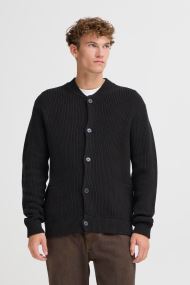 Gilets Cfrodhe Baseball Knit Cardigan homme noir