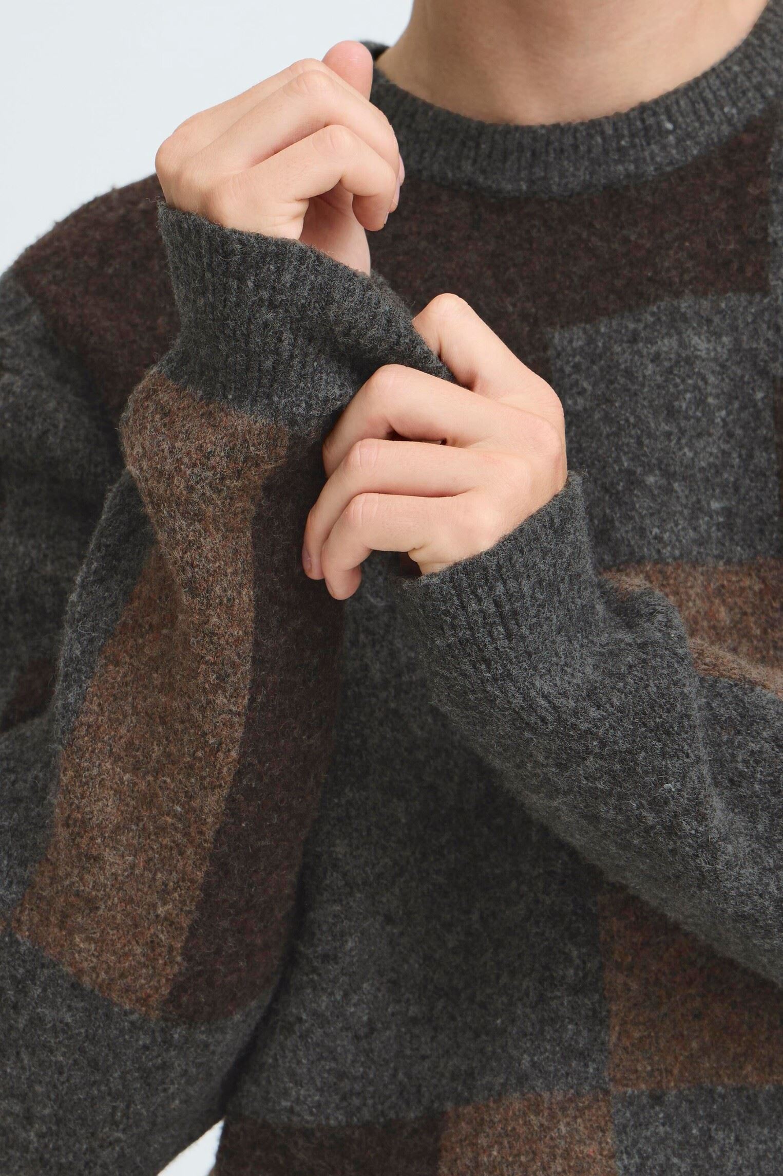 Pullover Cfwiren Geometric Knit herren braun Casual Friday Pullover Cfwiren Geometric Knit herren braun DEMITASSE