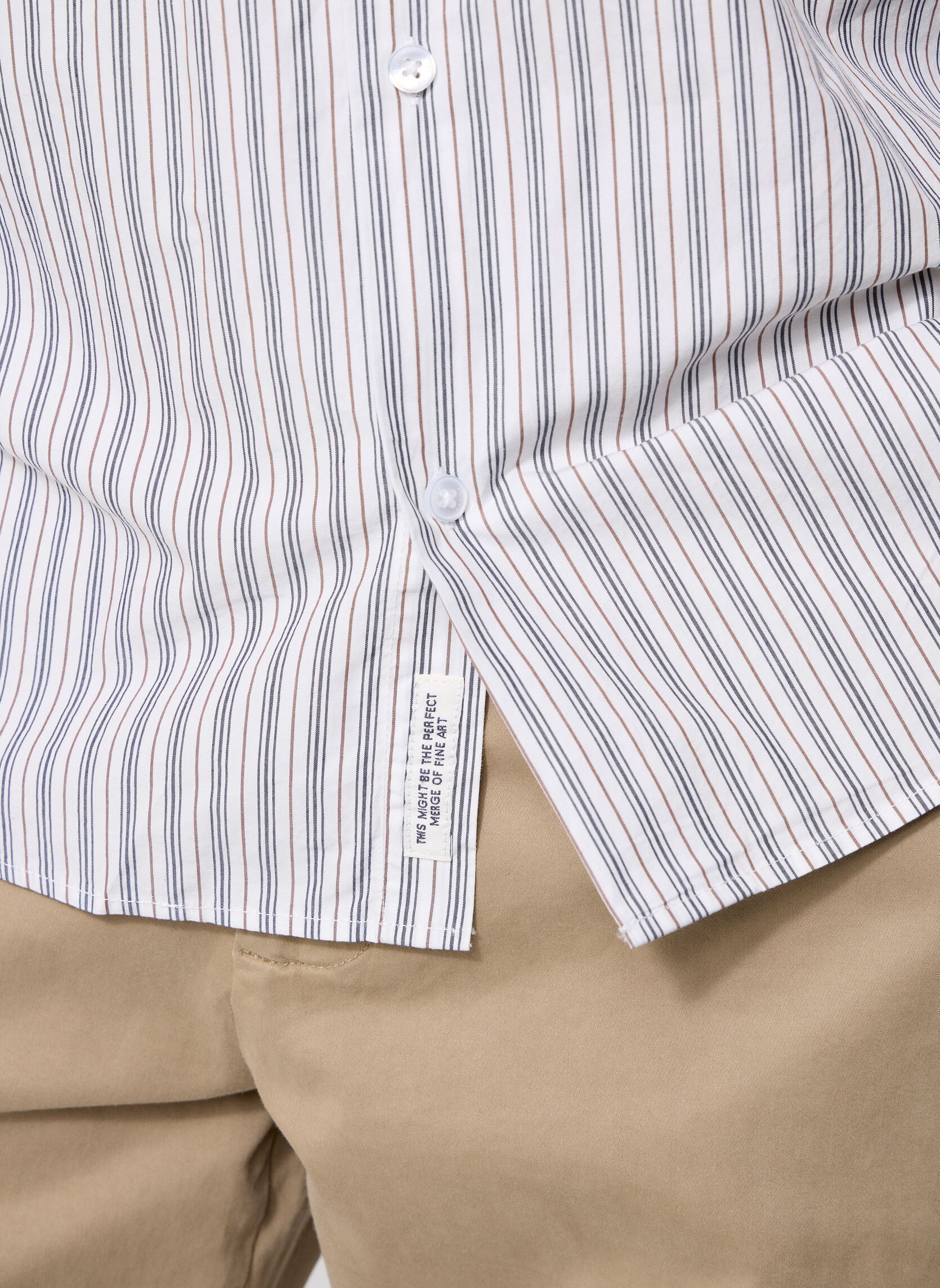 Chemises Cfknud Thin Striped Shirt homme noir Casual Friday Chemises Cfknud Thin Striped Shirt homme noir BLACK IRIS