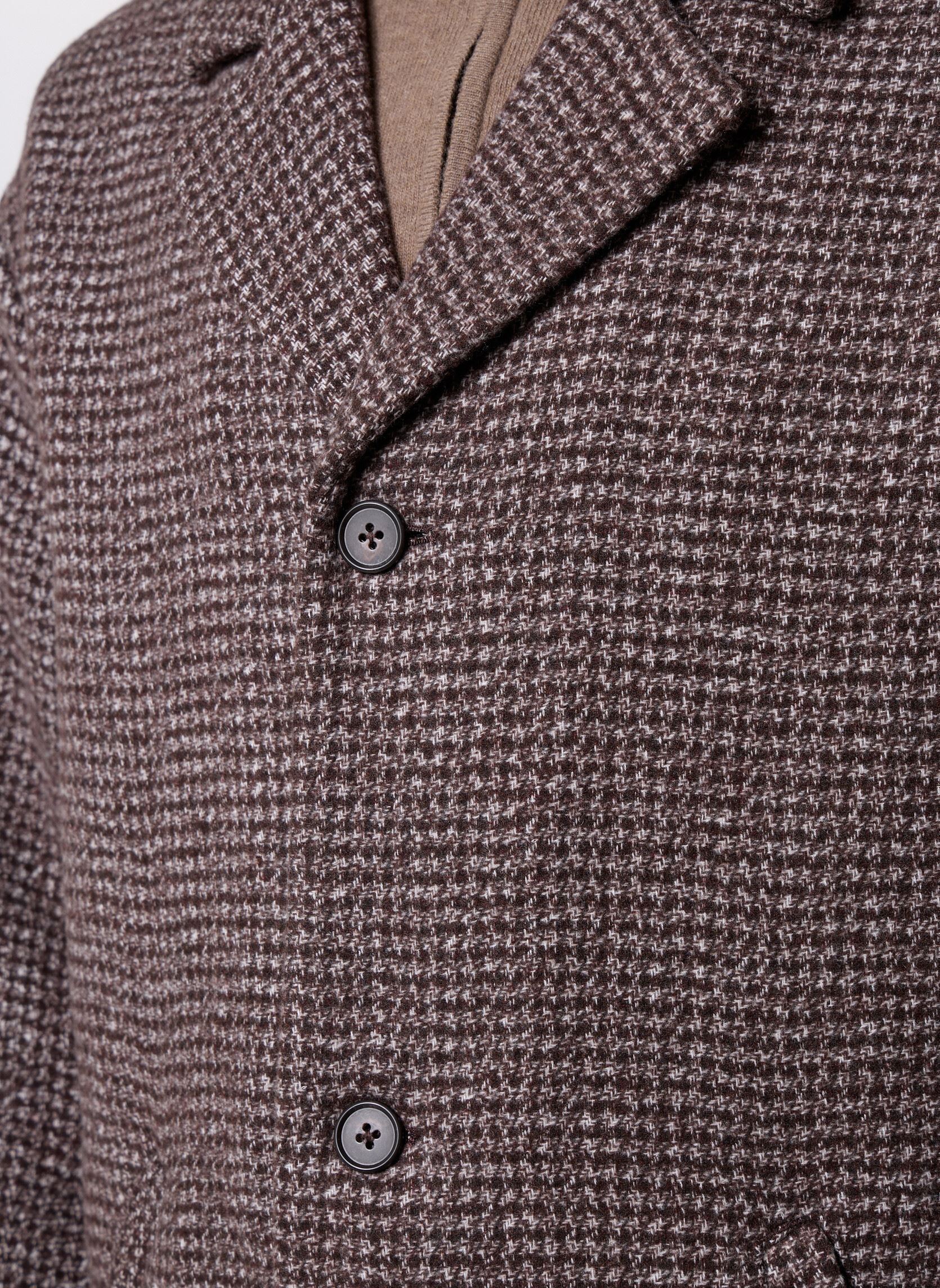 Klassieke jassen Cffridolf Houndtooth Coat heren bruin Casual Friday Klassieke jassen Cffridolf Houndtooth Coat heren bruin DEMITASSE