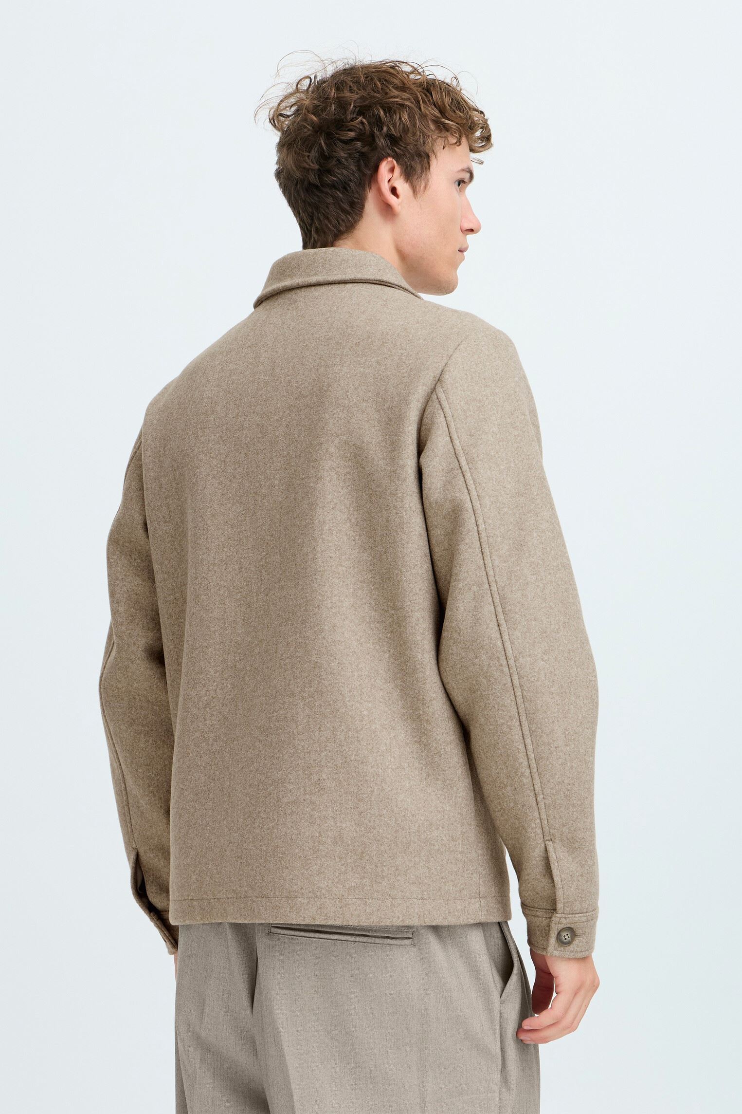 Serre tête tweed marron mélangé | Reine d'Aujourd'hui