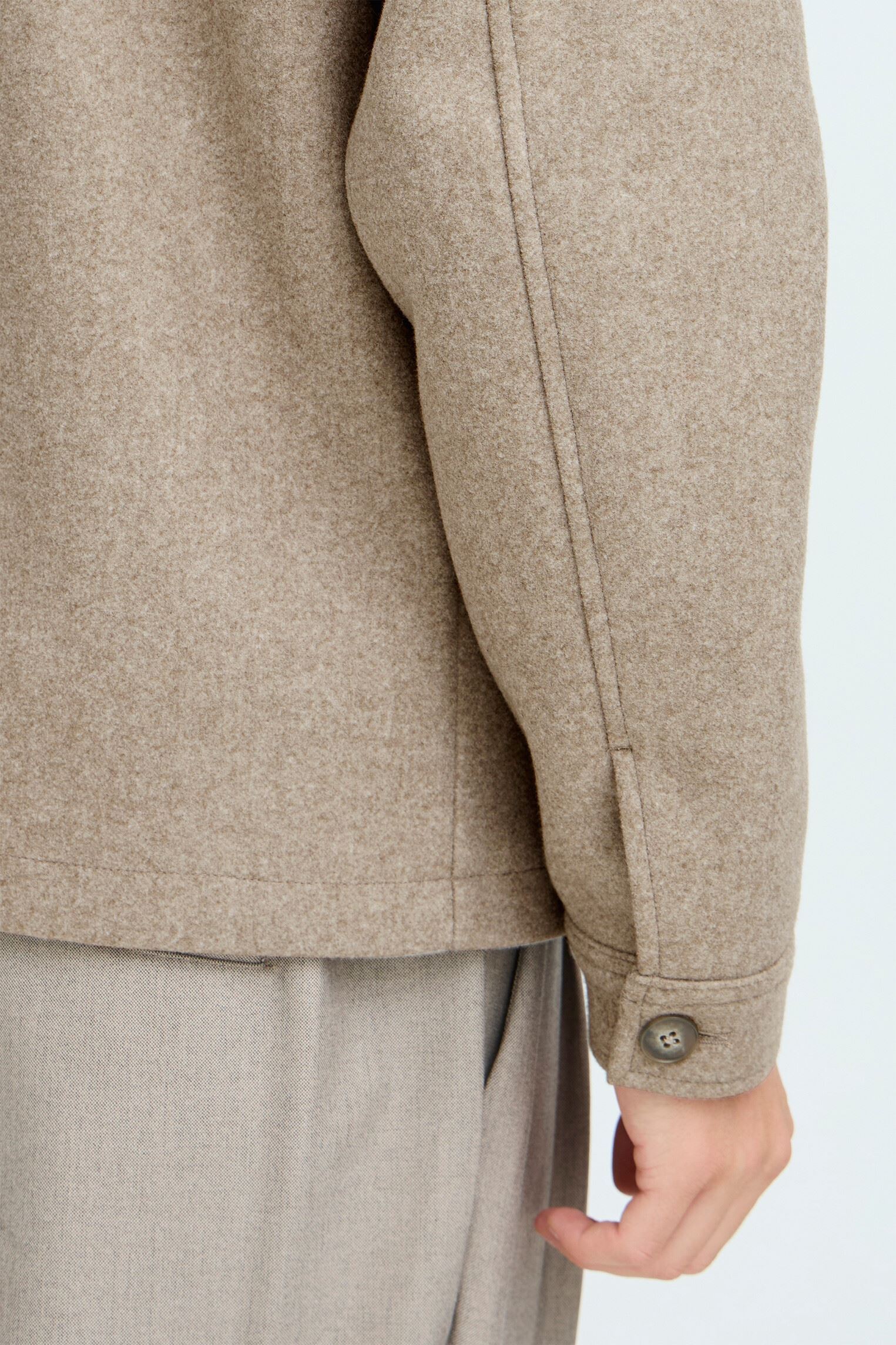 Vestes Cfmoberg Jacket homme marron Casual Friday Vestes Cfmoberg Jacket homme marron LARK MELANGE