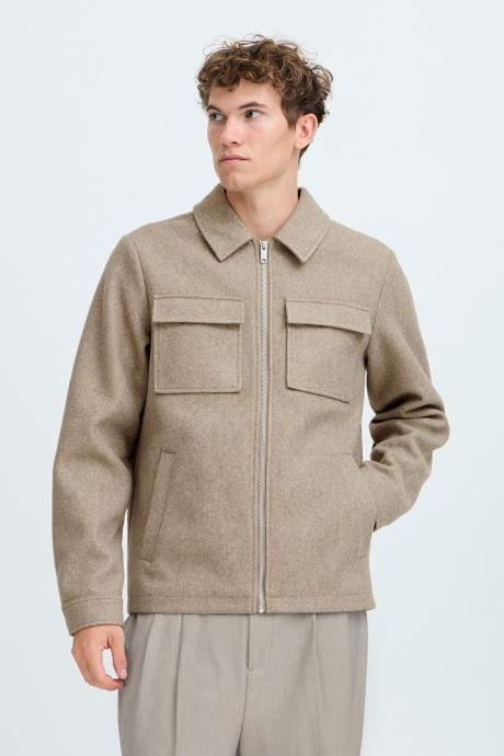 Casual Friday Vestes Cfmoberg Jacket homme marron