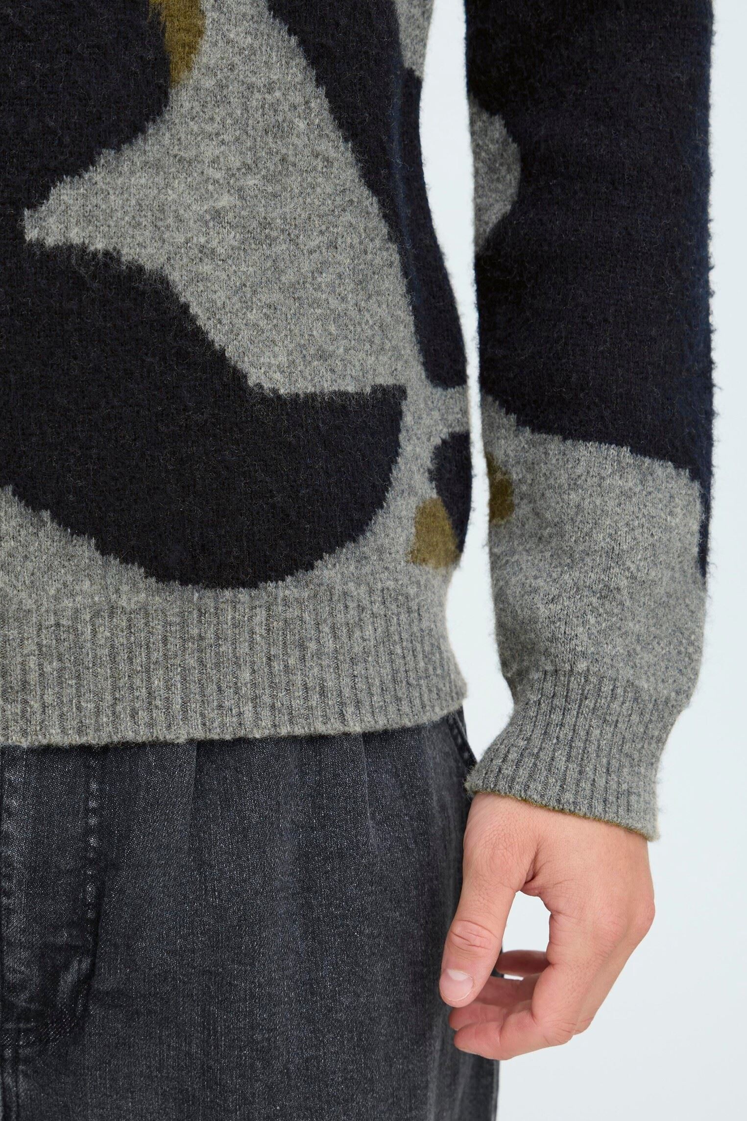 Pulls Cfesko Crew Neck Knit homme gris Casual Friday Pulls Cfesko Crew Neck Knit homme gris CASTLEROCK MELANGE