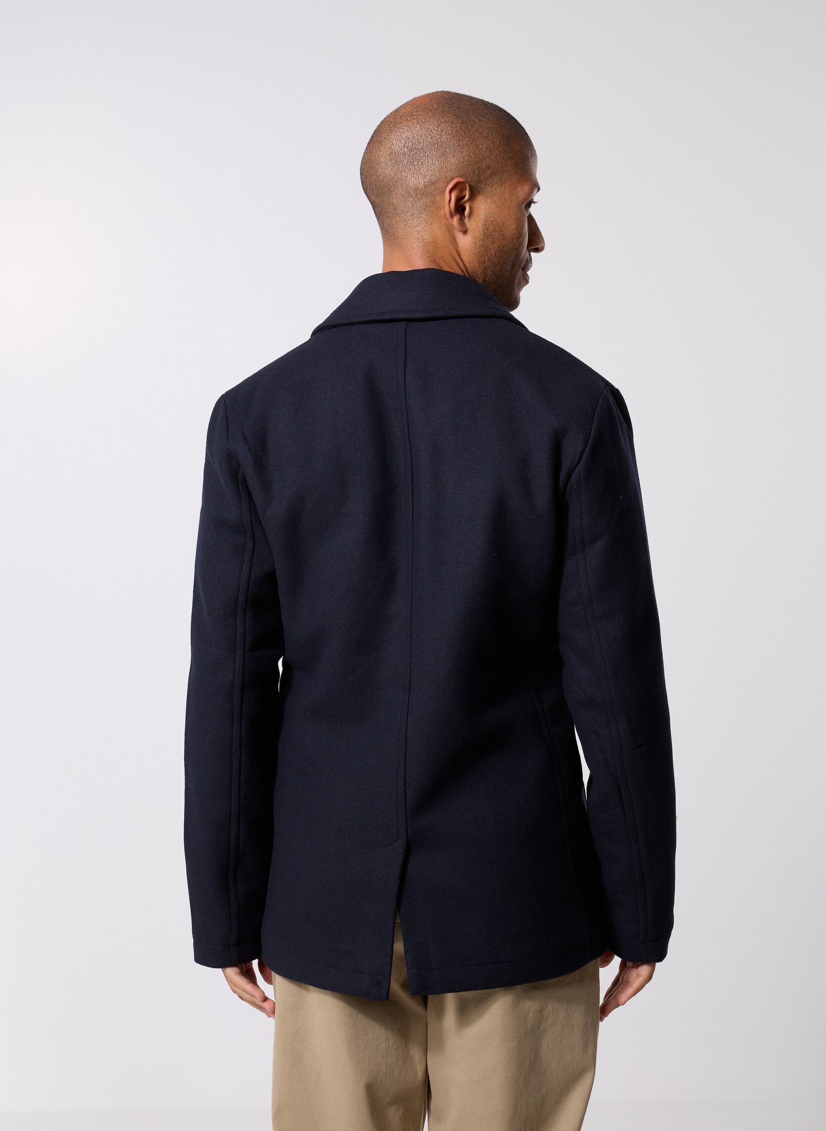 Vestes de costume Cfmets Double Breasted Jacket homme bleu Casual Friday Vestes de costume Cfmets Double Breasted Jacket homme bleu DARK NAVY