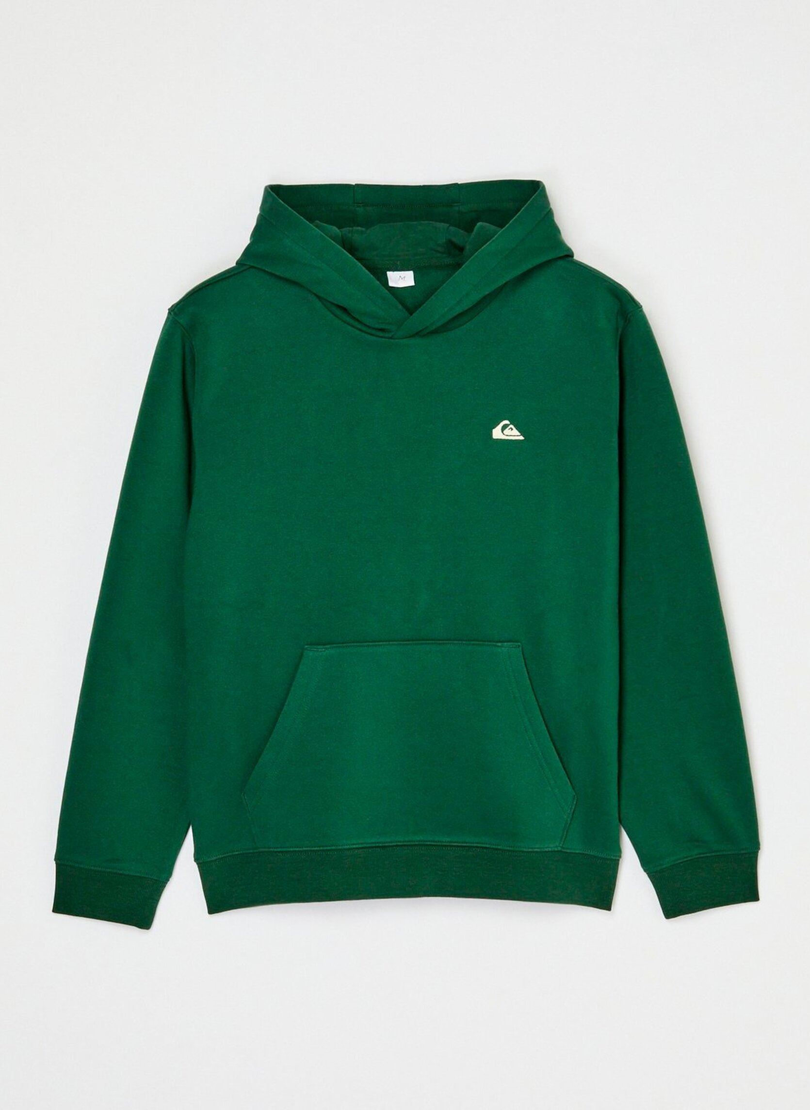Sweatshirts mit Reißverschluss Basic Hoodie Youth jungen grün Quiksilver Sweatshirts mit Reißverschluss Basic Hoodie Youth jungen grün FOREST