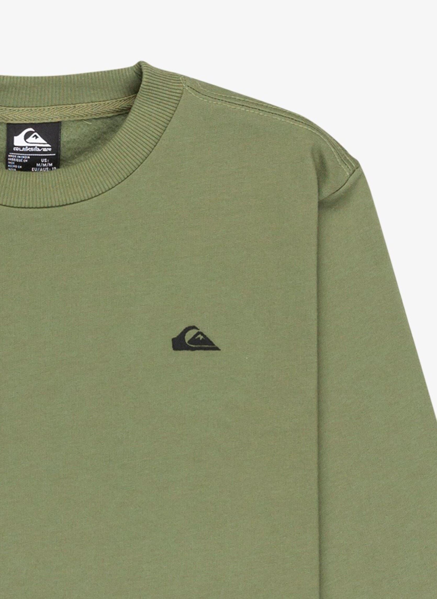 Quiksilver Sweats zippés Basic Crew Youth garçon vert | Sarenza Belgique