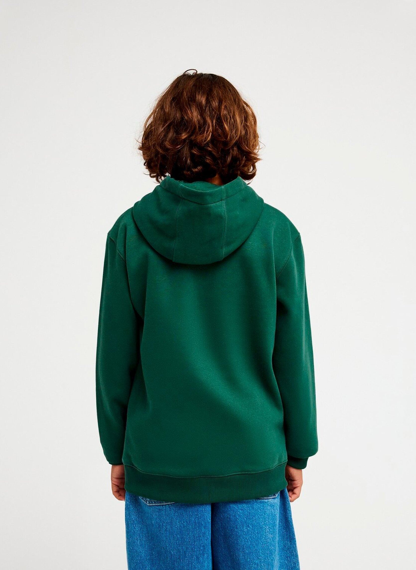 Sweaters met rits Comp Logo Hoodie Youth jongens groen Quiksilver Sweaters met rits Comp Logo Hoodie Youth jongens groen FOREST