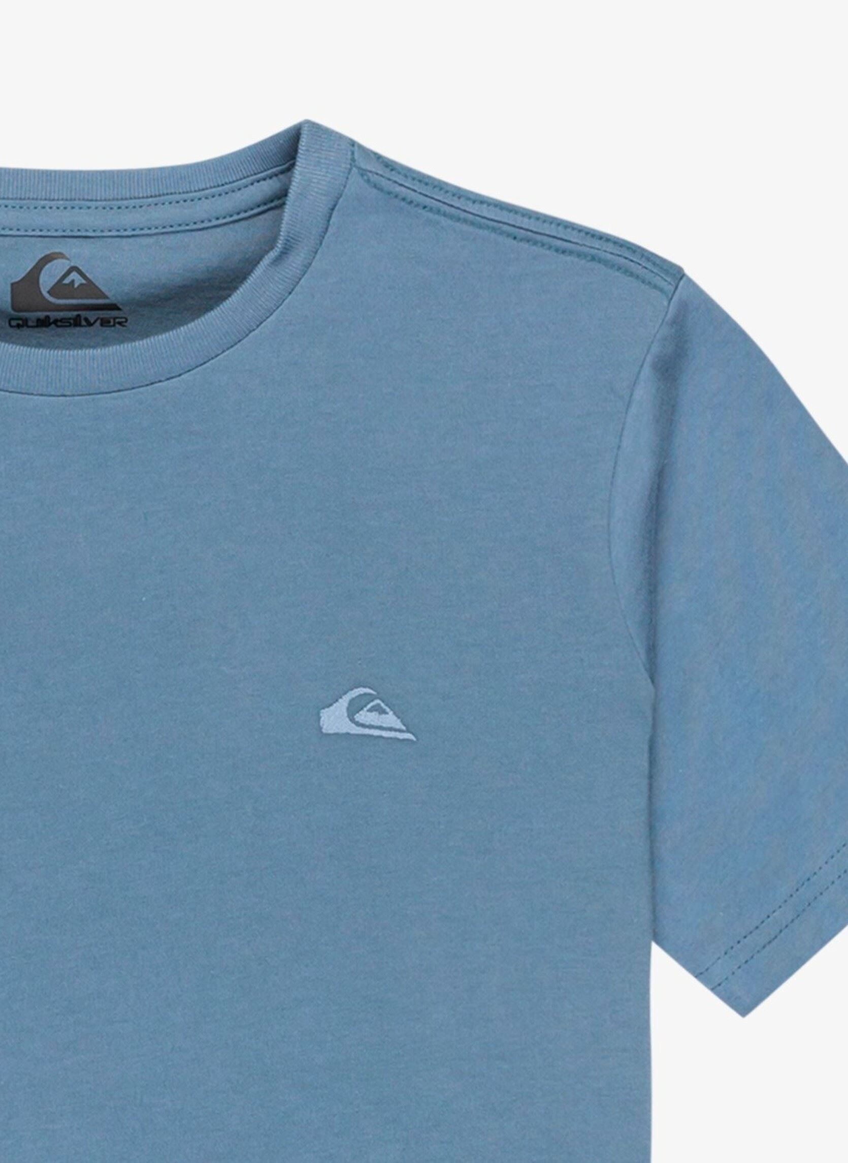 Tee-shirts manches courtes Basic Ss Tee Youth garçon bleu Quiksilver Tee-shirts manches courtes Basic Ss Tee Youth garçon bleu CHINA BLUE
