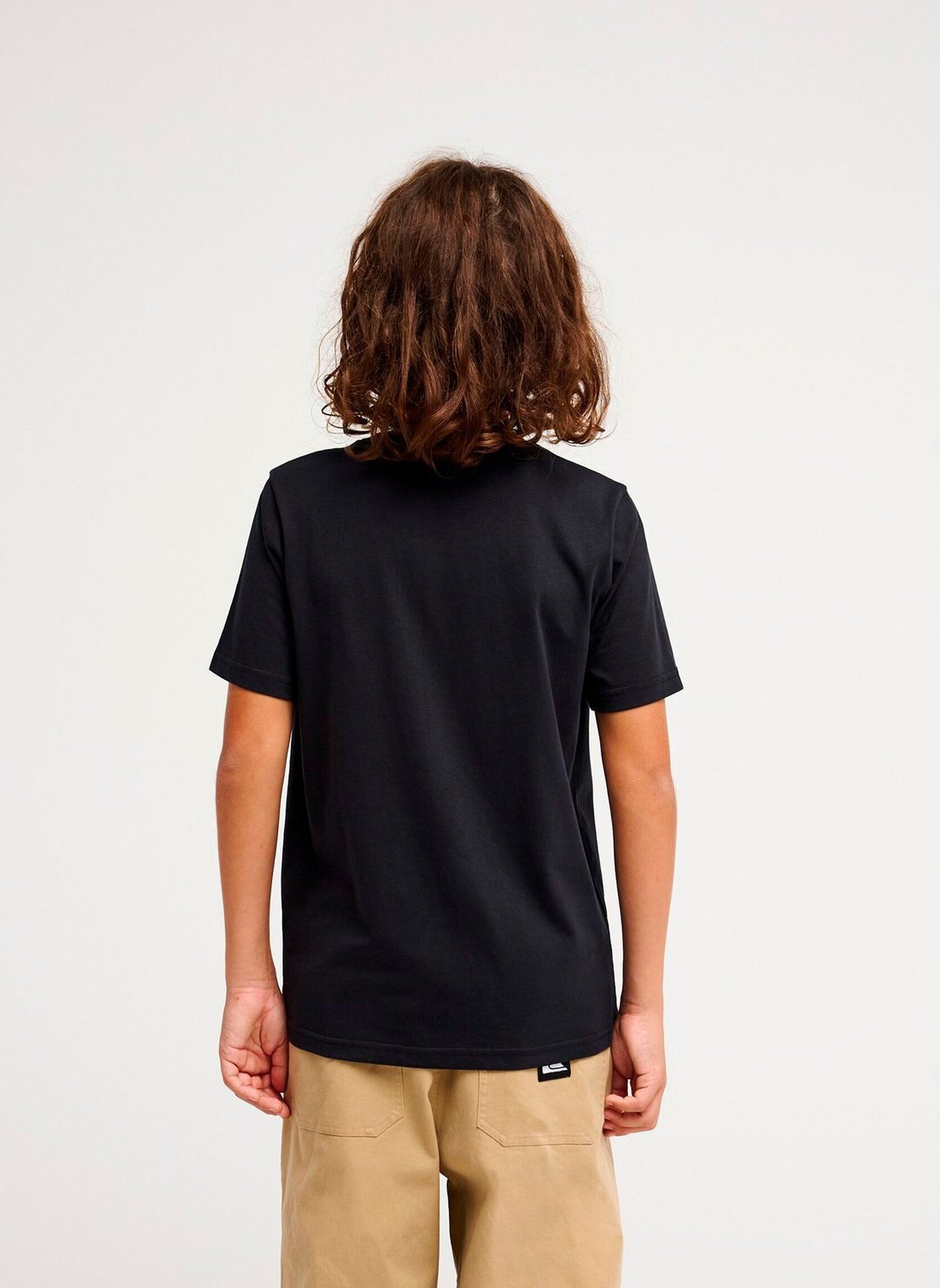 T-Shirts Ev Comp Logo Ss Youth jungen schwarz Quiksilver T-Shirts Ev Comp Logo Ss Youth jungen schwarz BLACK