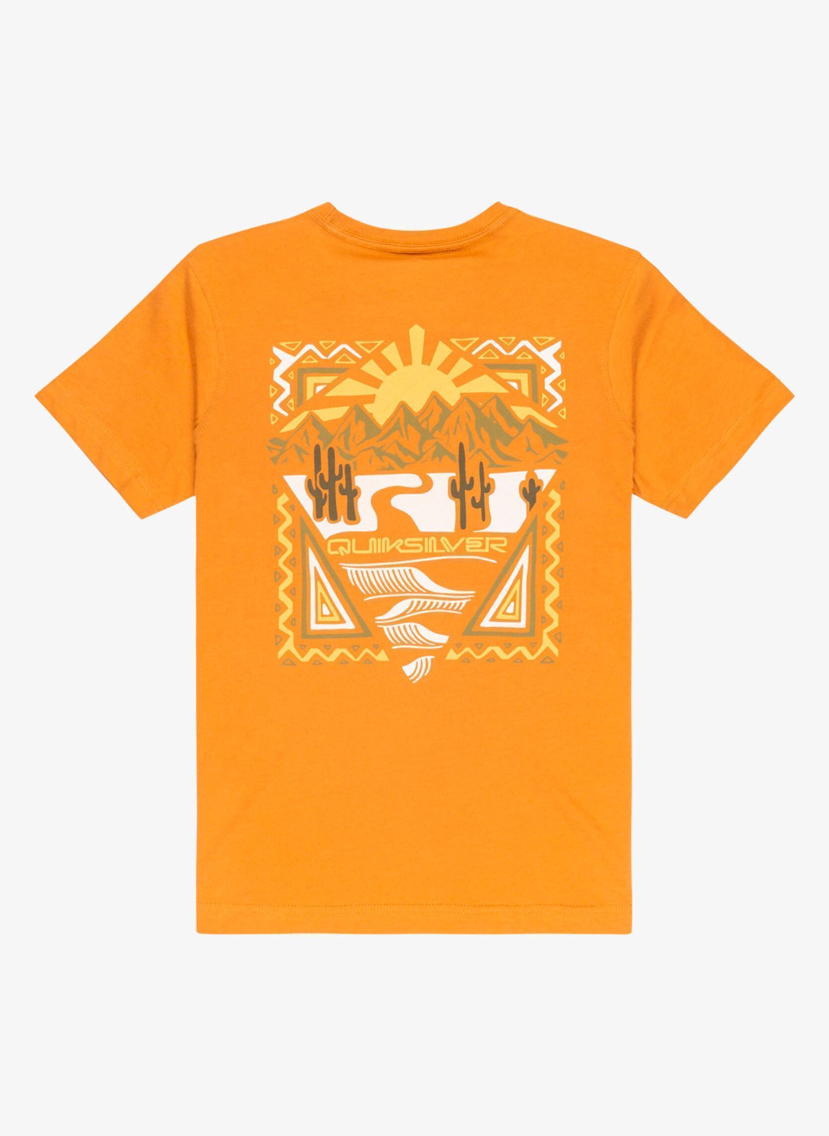 Tee-shirts manches courtes Ev Desert Waves Ss Youth garçon orange Quiksilver Tee-shirts manches courtes Ev Desert Waves Ss Youth garçon orange Almond