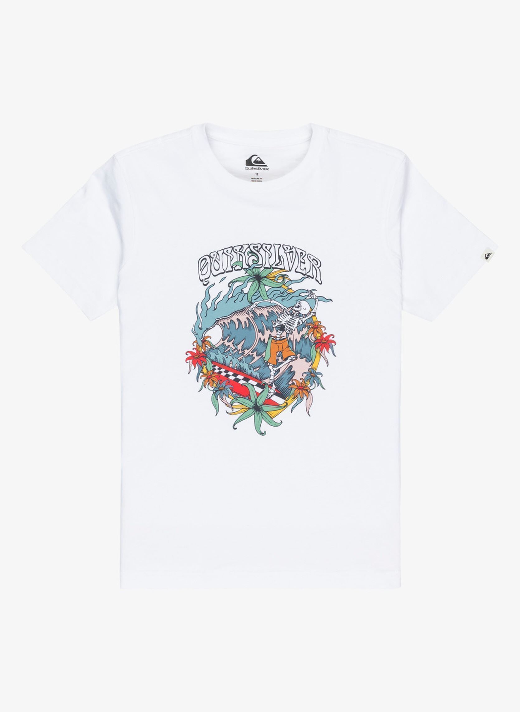 T shirt enfant Quiksilver Ev In Waves UK 10 - vue 2