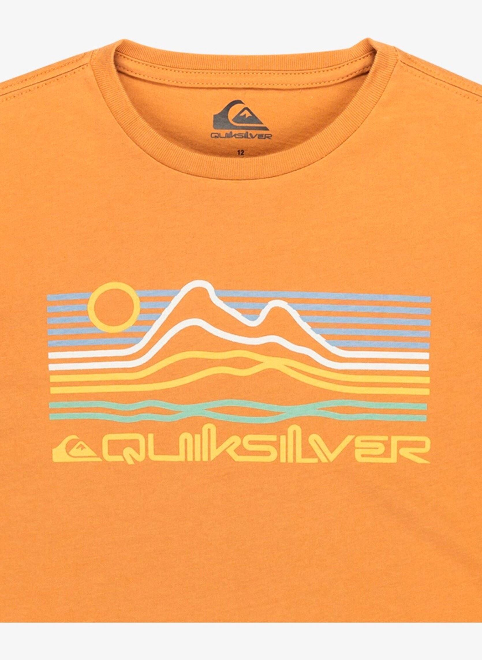 Tee-shirts manches courtes Ev Light Waves Ss Youth garçon orange Quiksilver Tee-shirts manches courtes Ev Light Waves Ss Youth garçon orange Almond