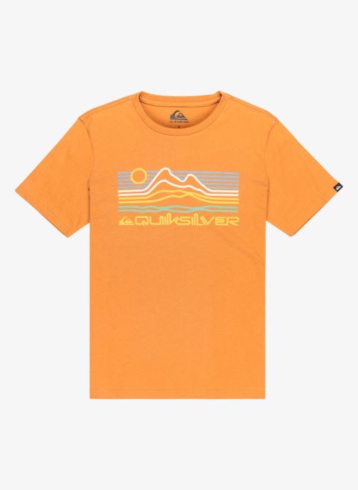 Quiksilver Tee-shirts manches courtes Ev Light Waves Ss Youth garçon orange