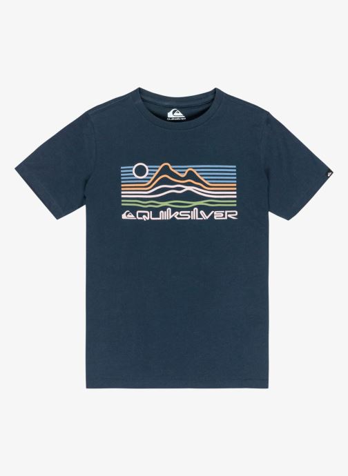 Quiksilver Tee-shirts manches courtes Ev Light Waves Ss Youth garçon bleu